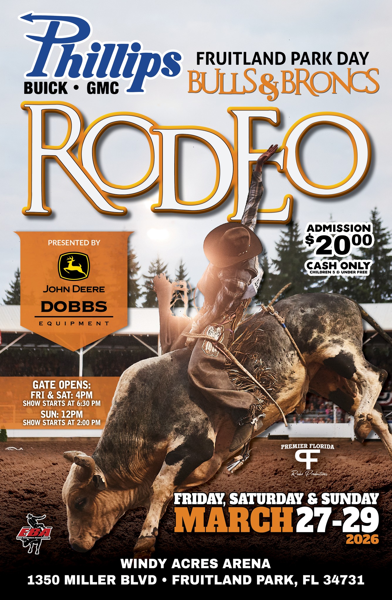Phillips Buick GMC's Fruitland Park Day, Bulls & Broncs Rodeo Presented ...