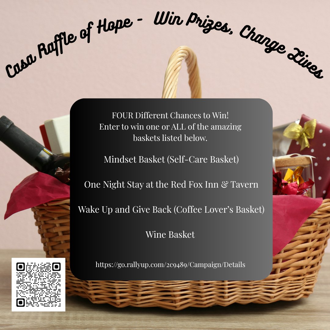 CASA, - 💜 CASA Prize Raffle: Make a Difference & Win Big! 💜 Can’t make ...