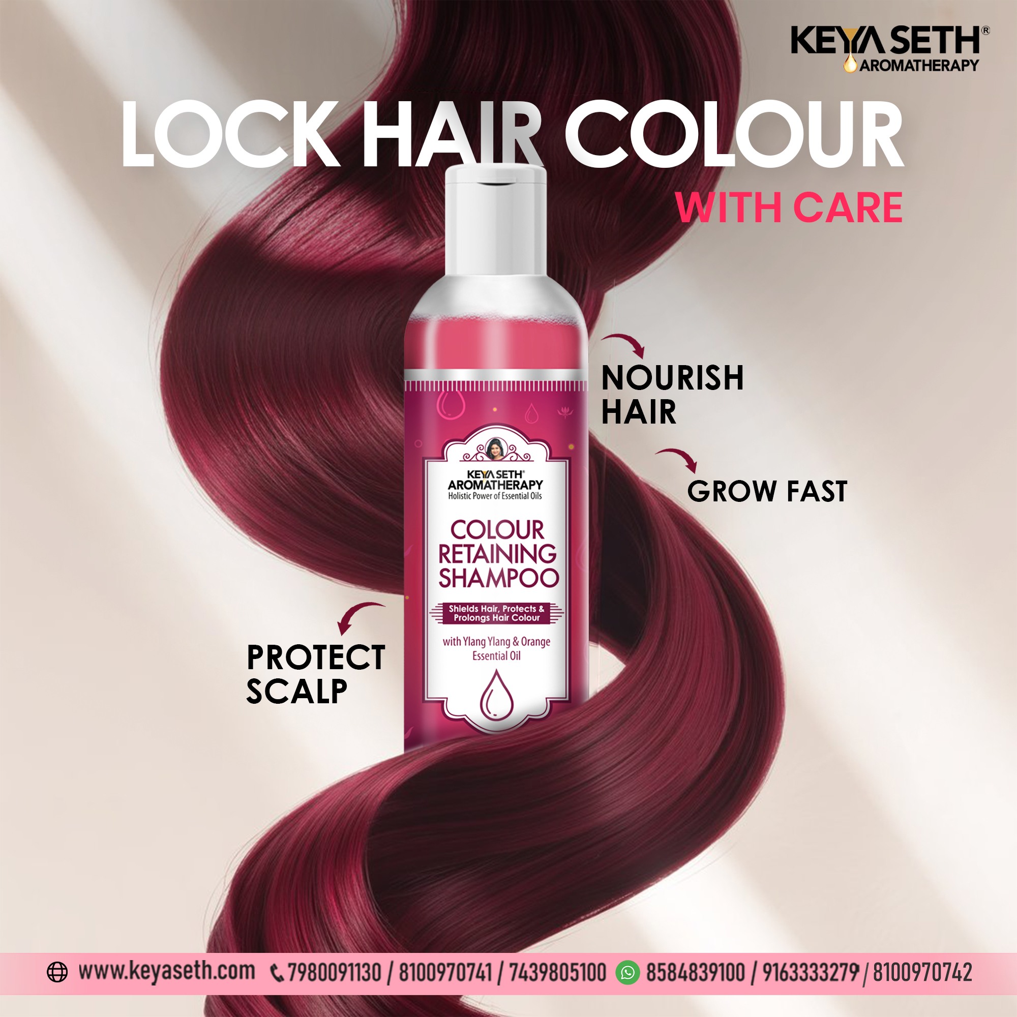 Gallery Detail: Keya Seth Keep Your Hair Color Vibrant Fresh