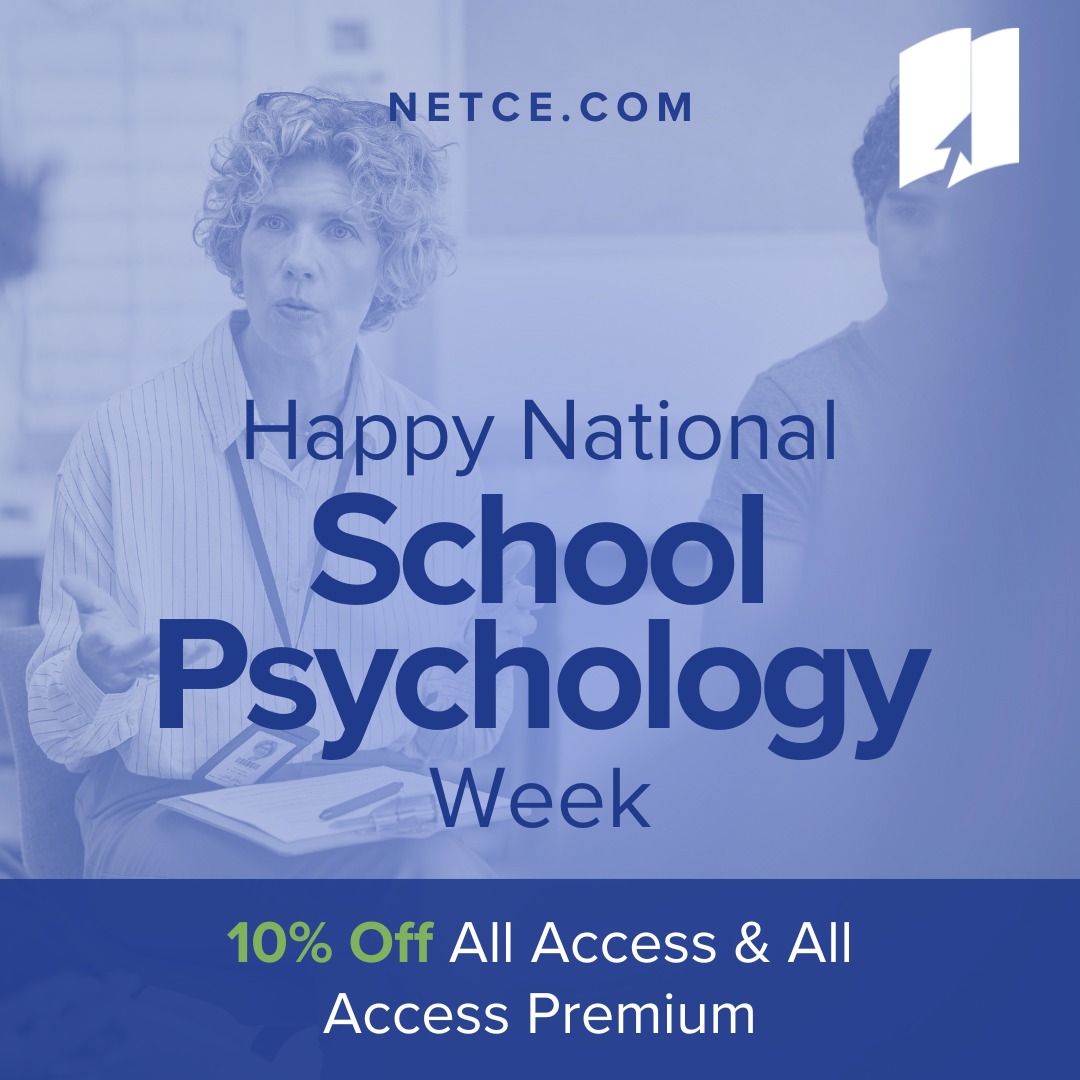 NetCE - This week, we're celebrating Psychology Week by... | Facebook