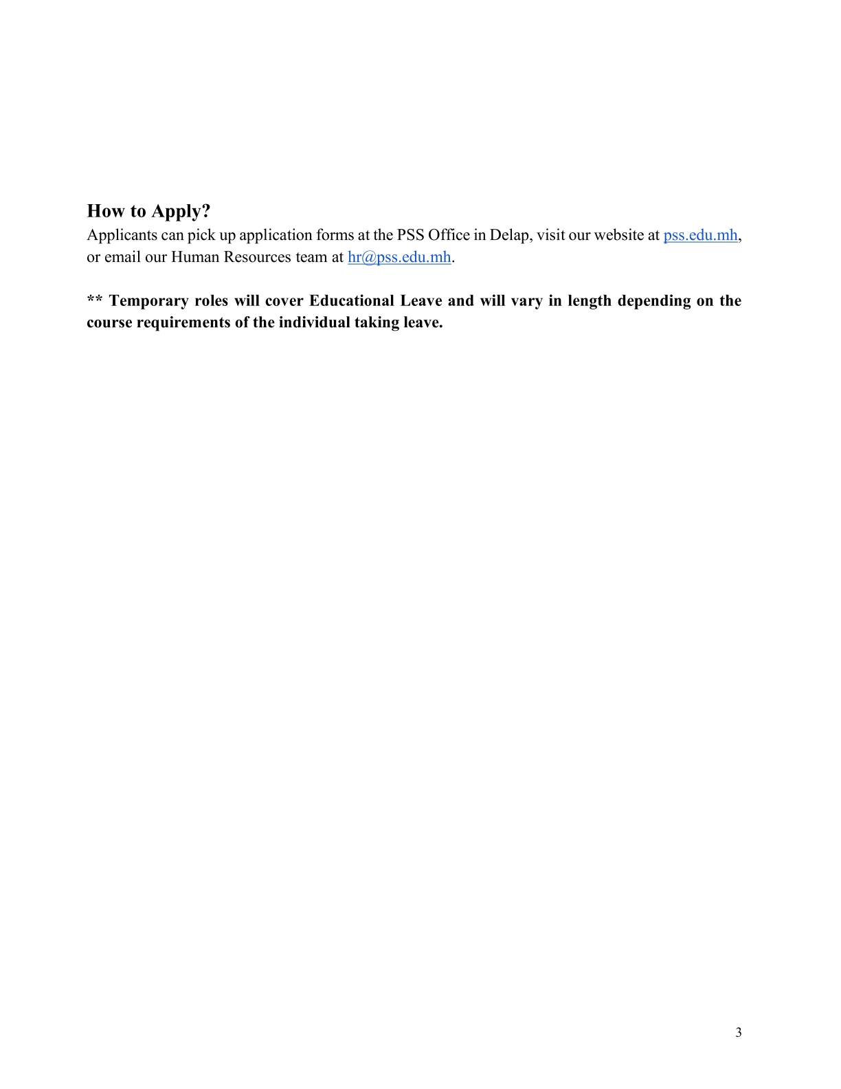Re... - Republic of the Marshall Islands, Public School System