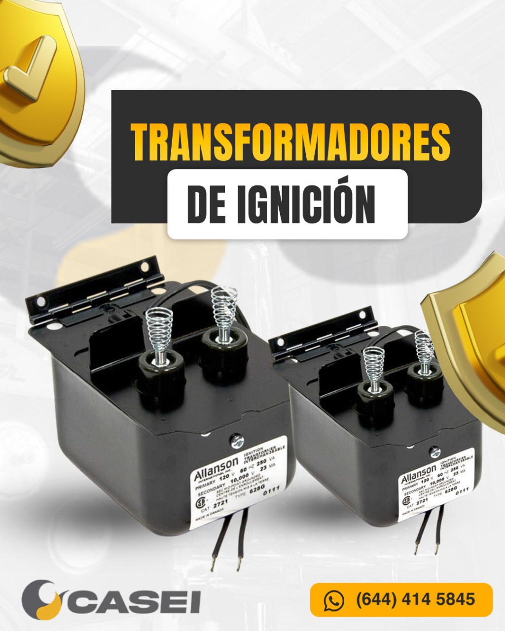 Calderas - ⚡ Transformadores de ignición 🔥 La chispa que enciende tu ...
