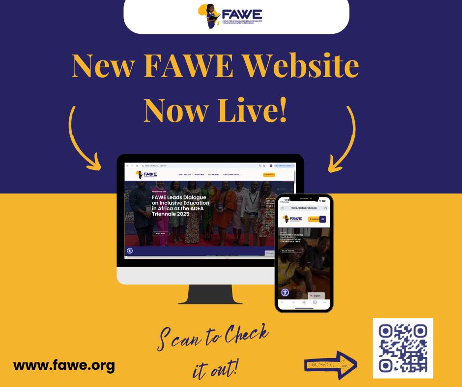FAWE Africa - 🌐 We’re excited to unveil FAWE’s new... | Facebook