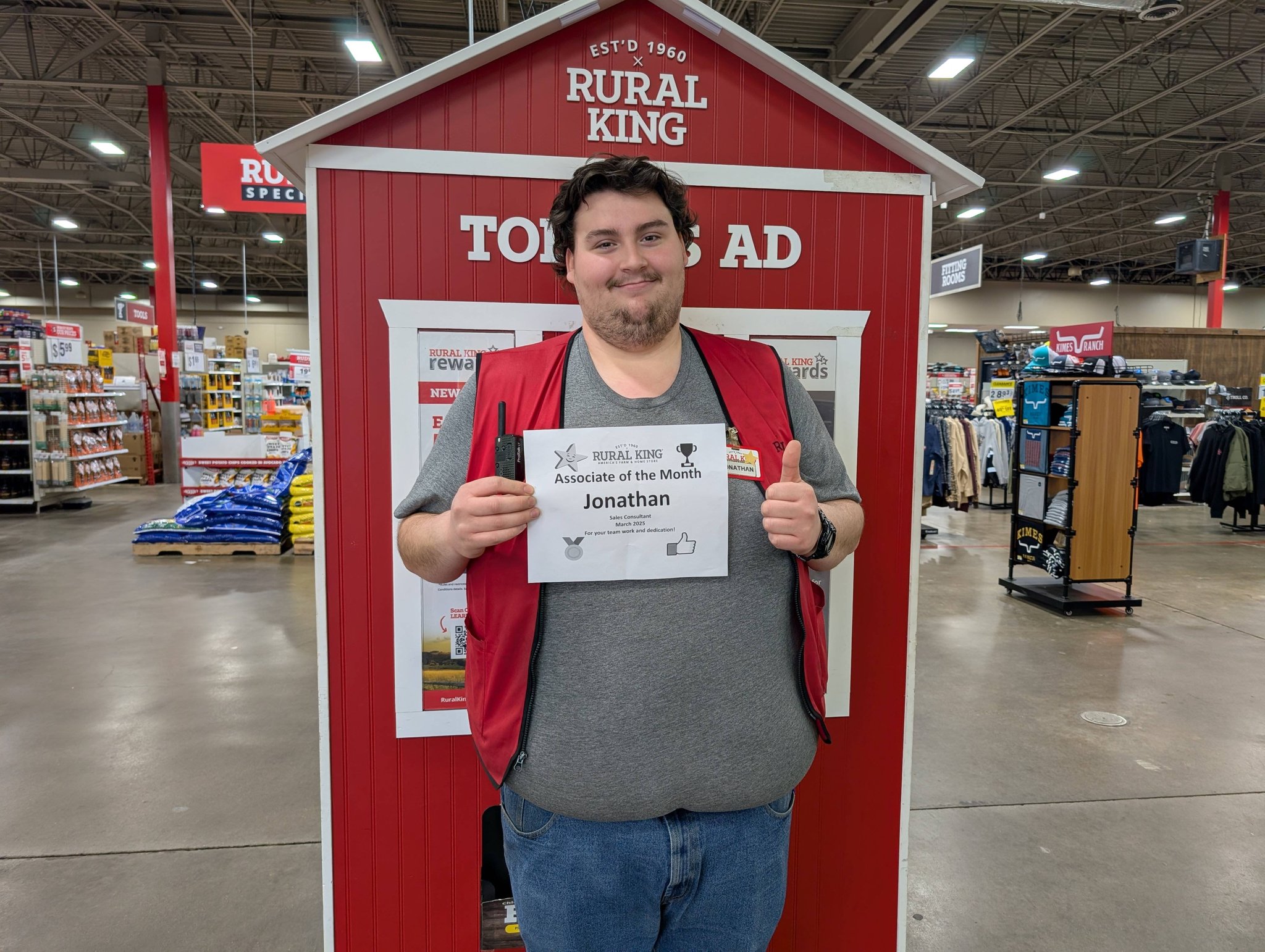 Meet Jonathan, our associate of the... - Rural King Supply | Facebook