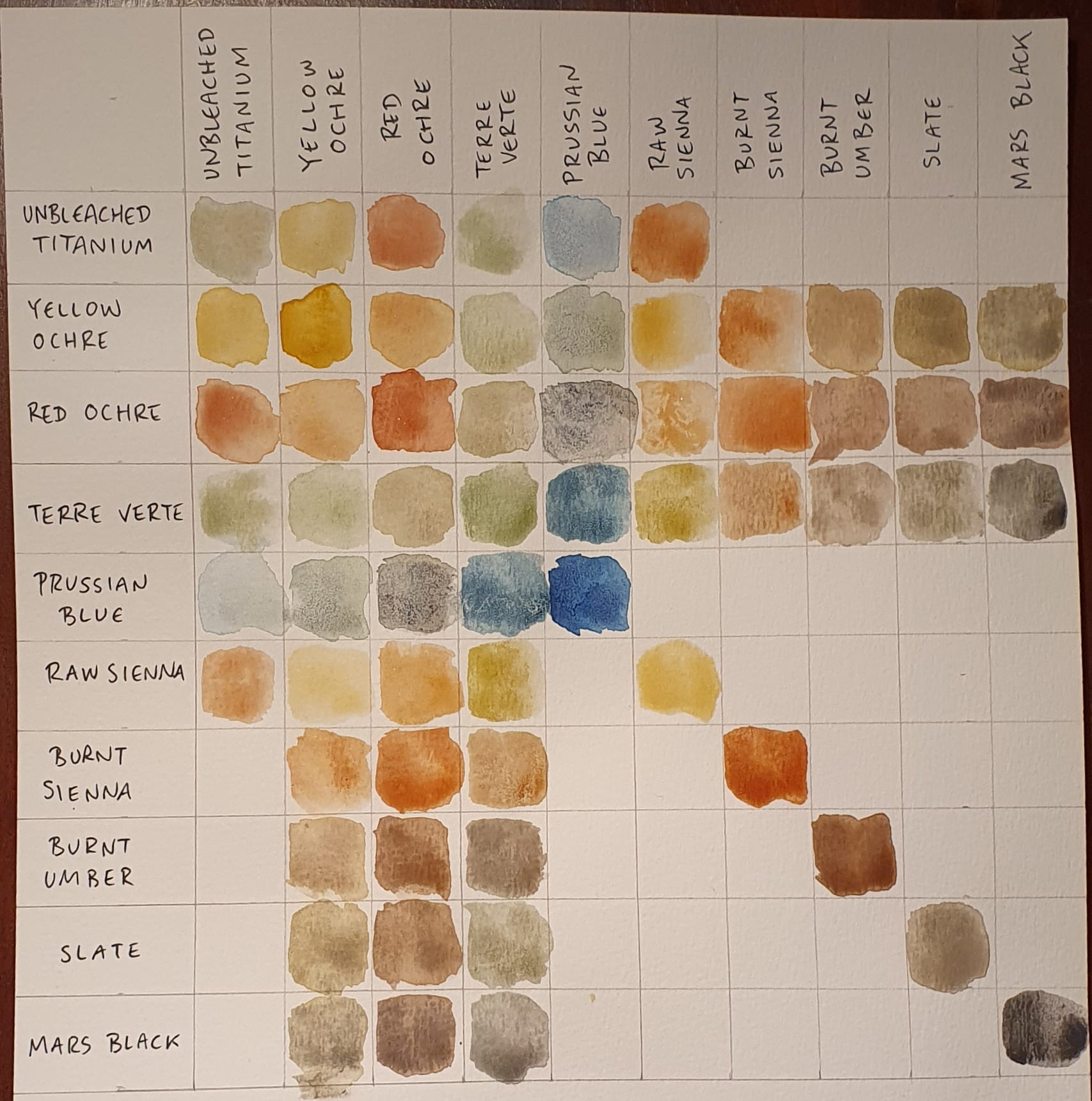 How beautiful is the colour chart in... - Infinity Pigments