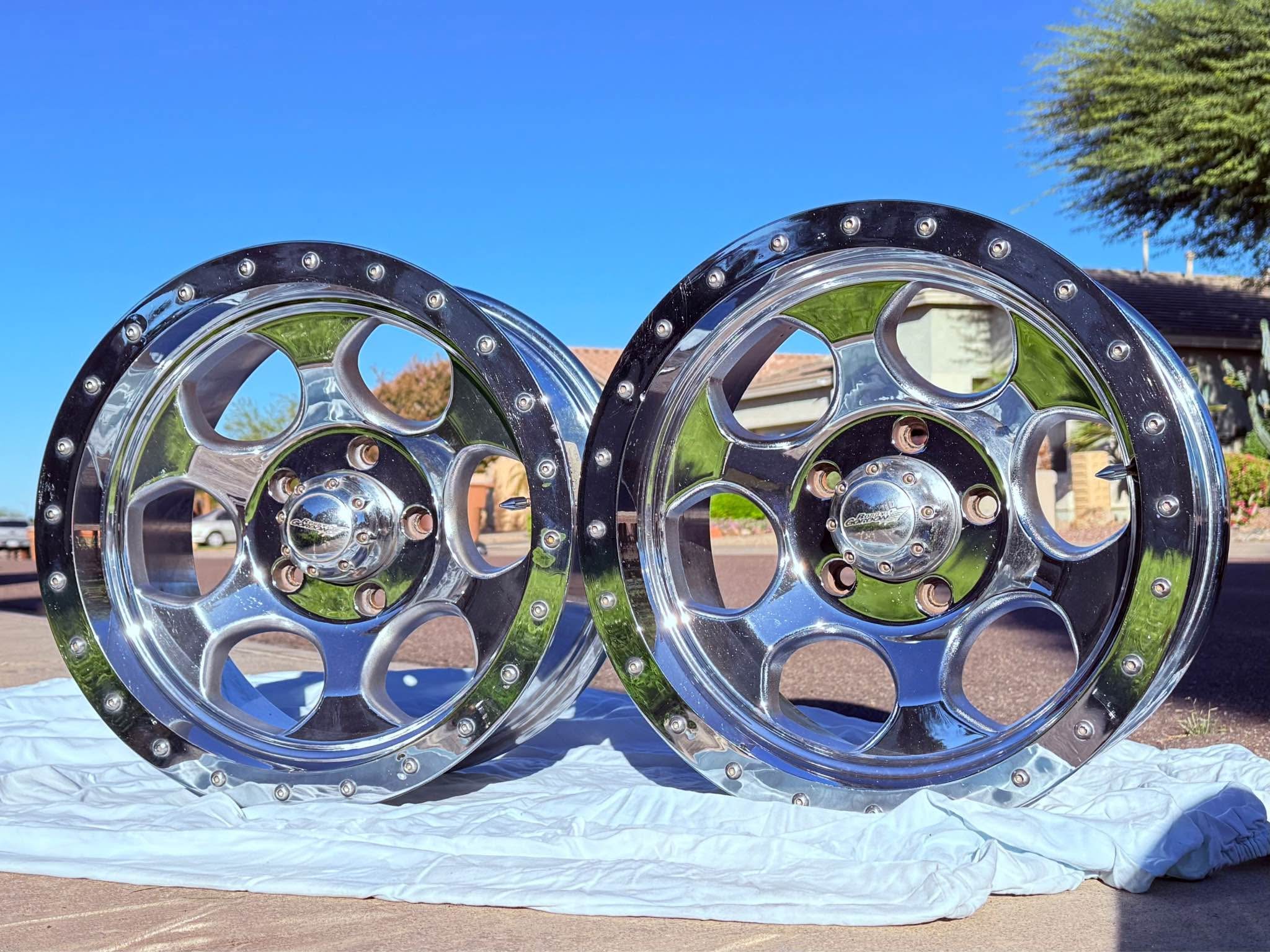 4 Robby Gordon Race Wheels 17x8 97-03 F150 5x135 lug - Car Wheels ...