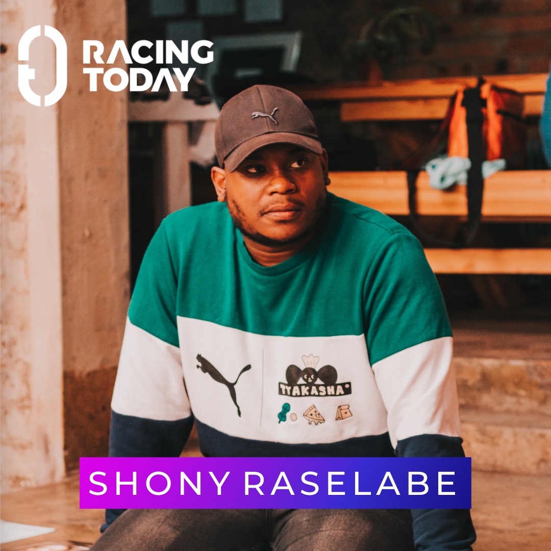 Racing Today - Today we are joined by Shony Raselabe. He... | Facebook