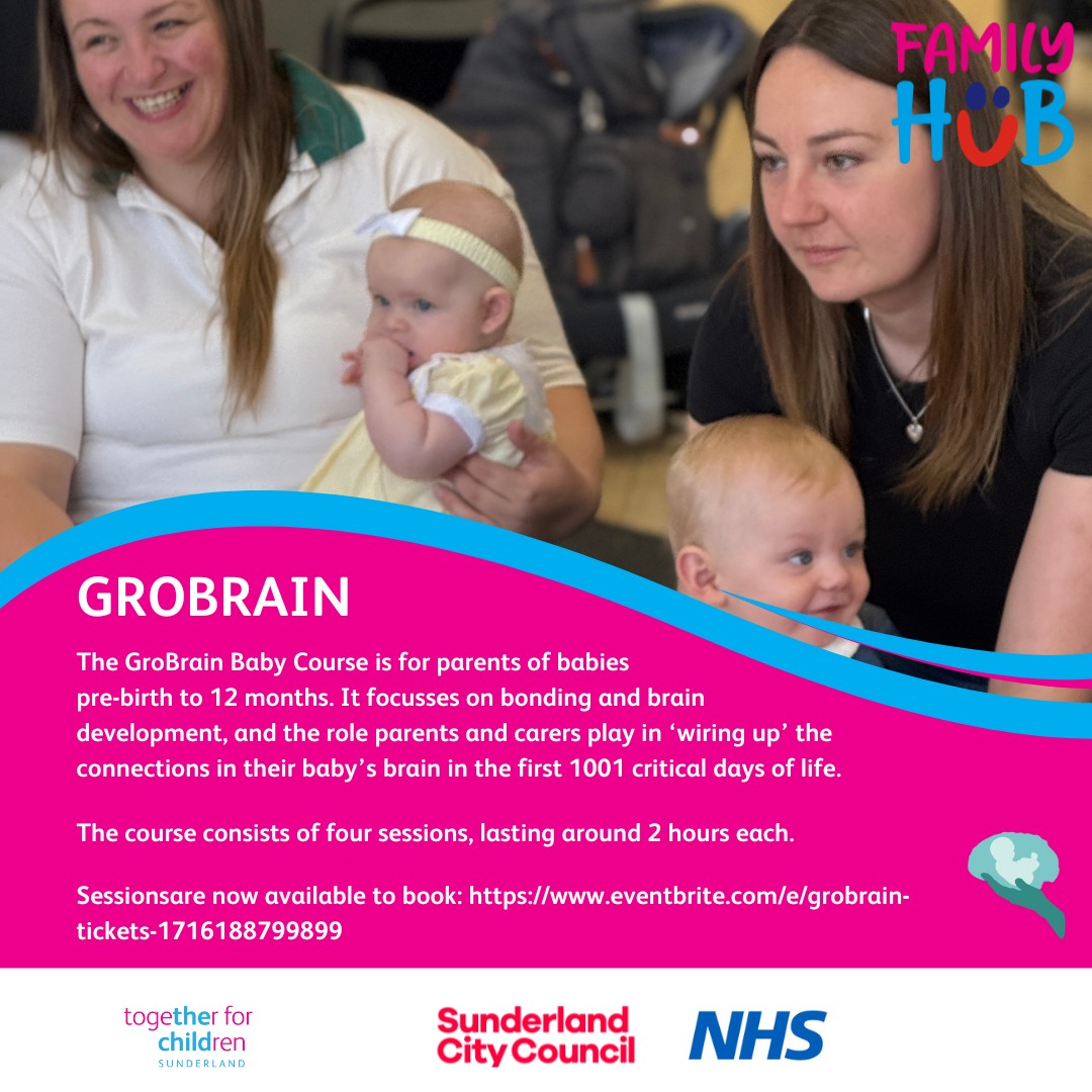 You can now book our new FREE... - Sunderland Family Hubs | Facebook