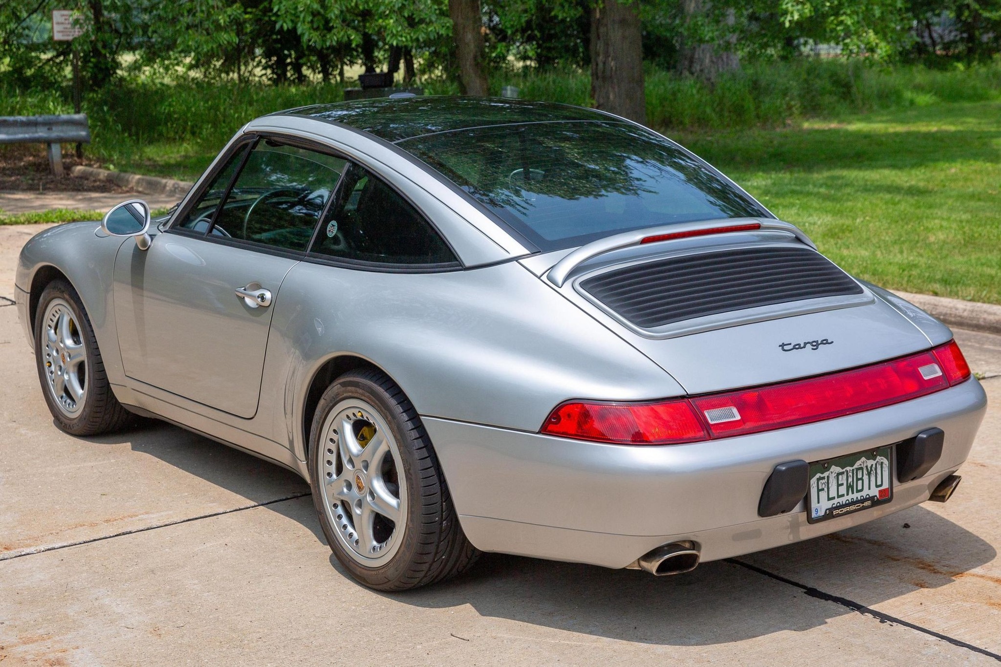 Rare 2024 Porsche Targa 4S with 7 speed manual transmission for sale