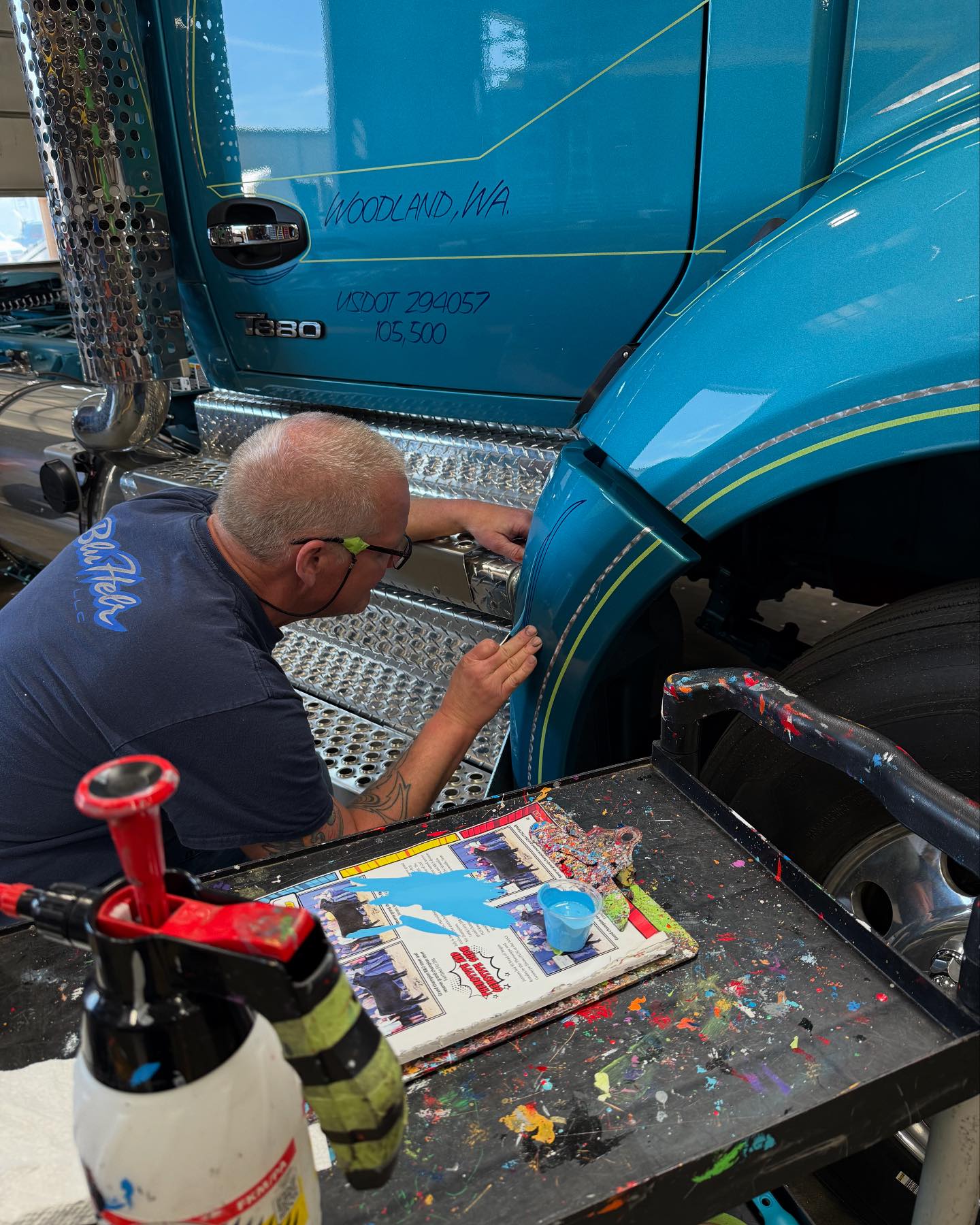 Paul Comeau -... - Paul Comeau - Pinstriping and Lettering