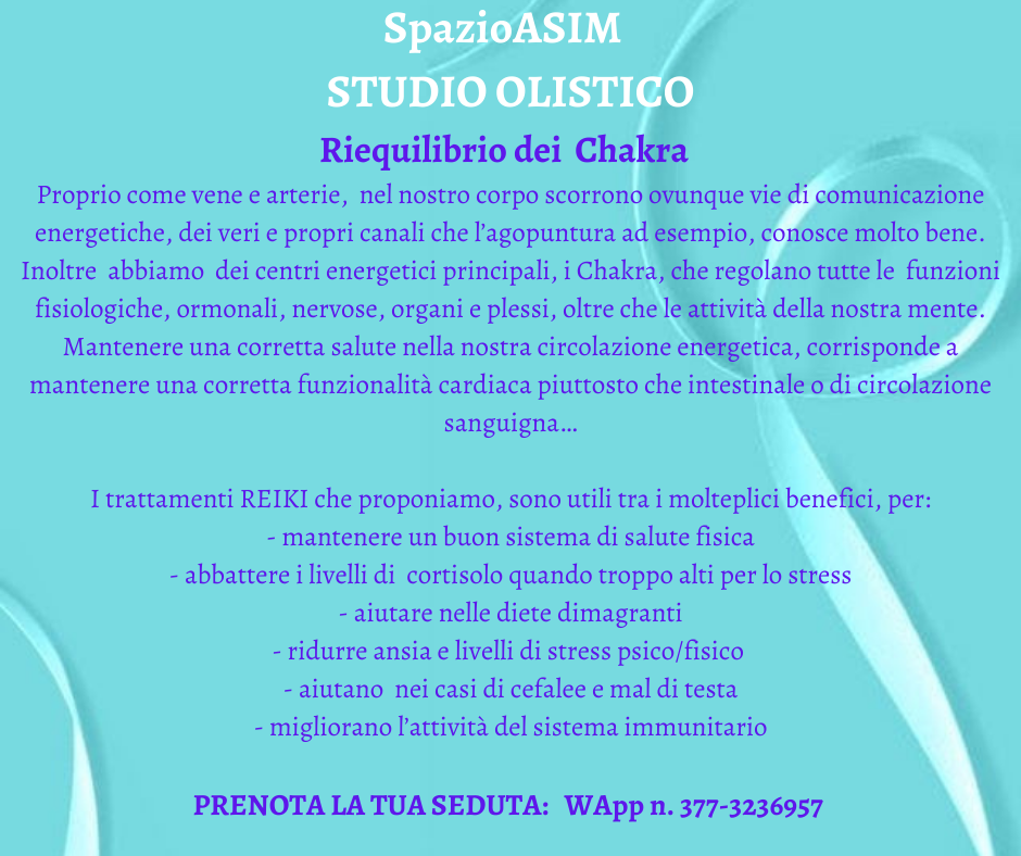 Spazio ASIM - TRATTAMENTI REIKI Gli antichi insegnamenti... | Facebook