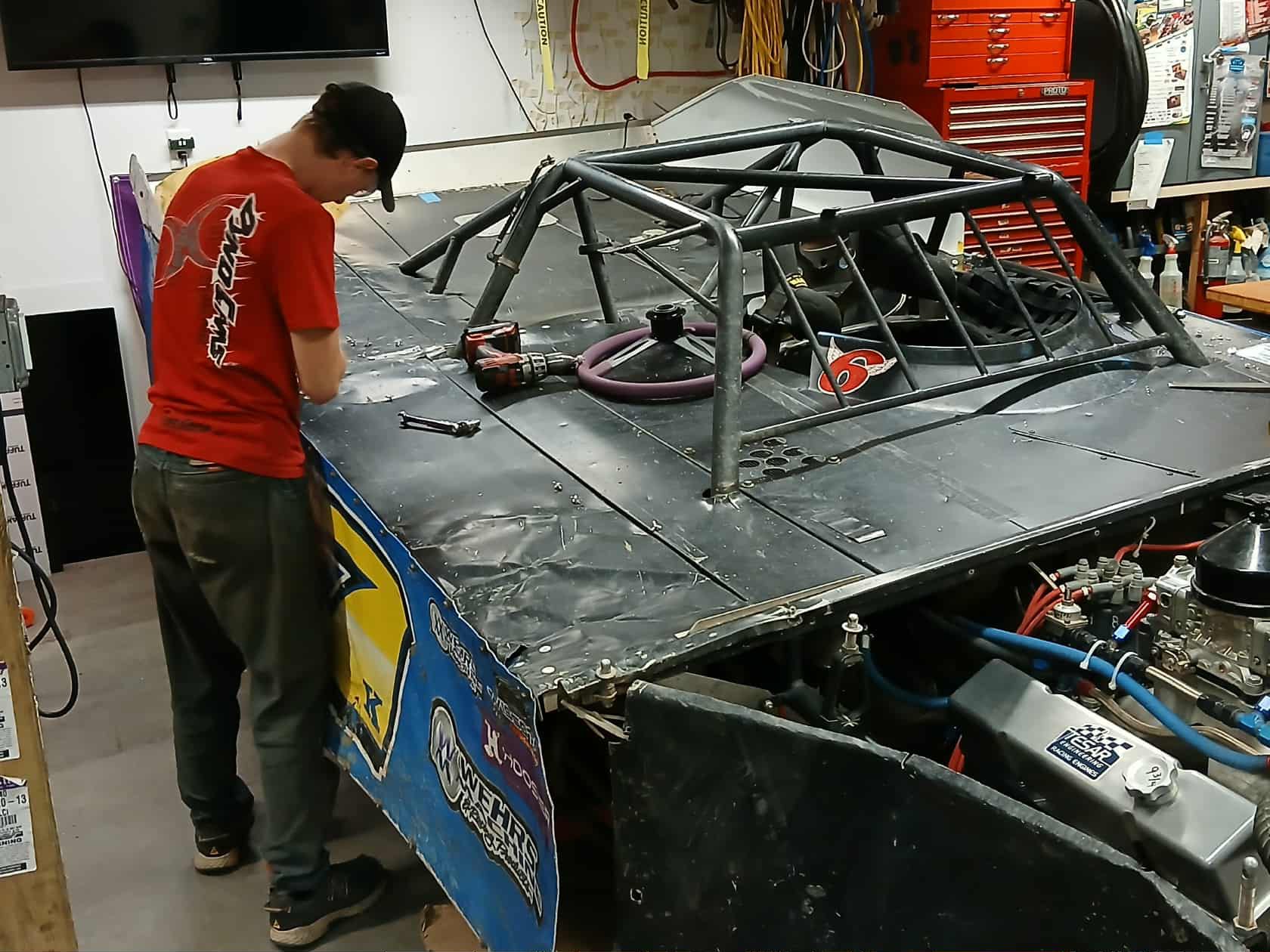 7K Racing - Time to take the roof off in preparation for... | Facebook