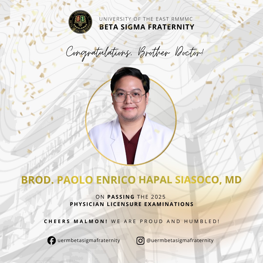 Congratulations Brod. Paolo... - UERM Beta Sigma Fraternity | Facebook