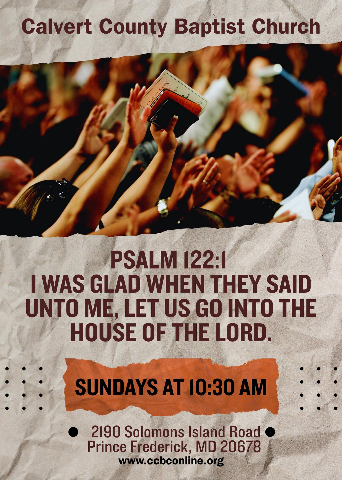 Calvert County Baptist Church | Prince Frederick MD