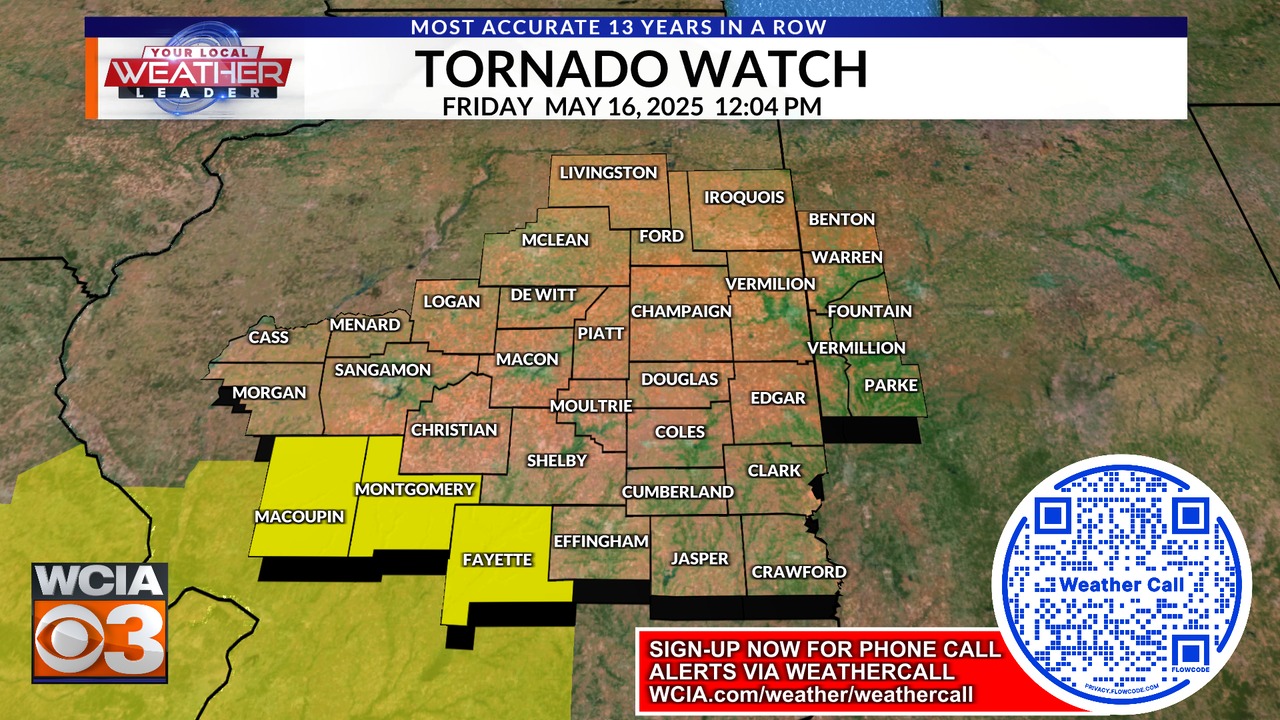 NEW: A tornado watch has been... - Meteorologist Jacob Dickey | Facebook