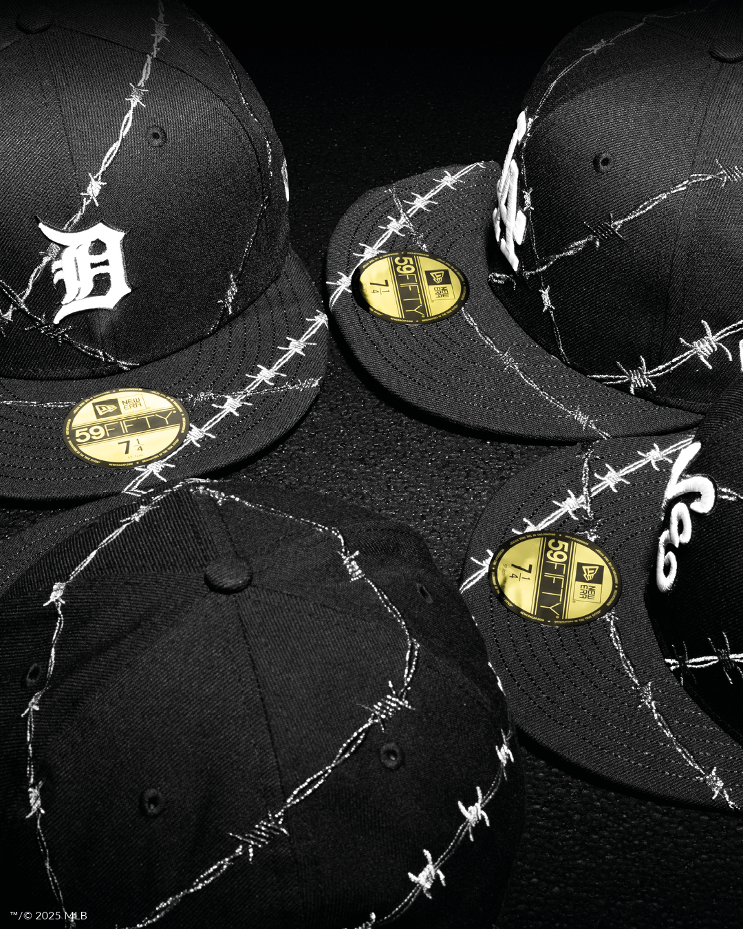The Halloween exclusive 59FIFTY barbed wire pack. Available now