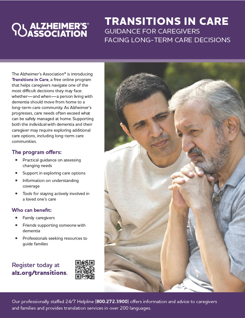 New - Deciding to move a loved one living with dementia into a long ...