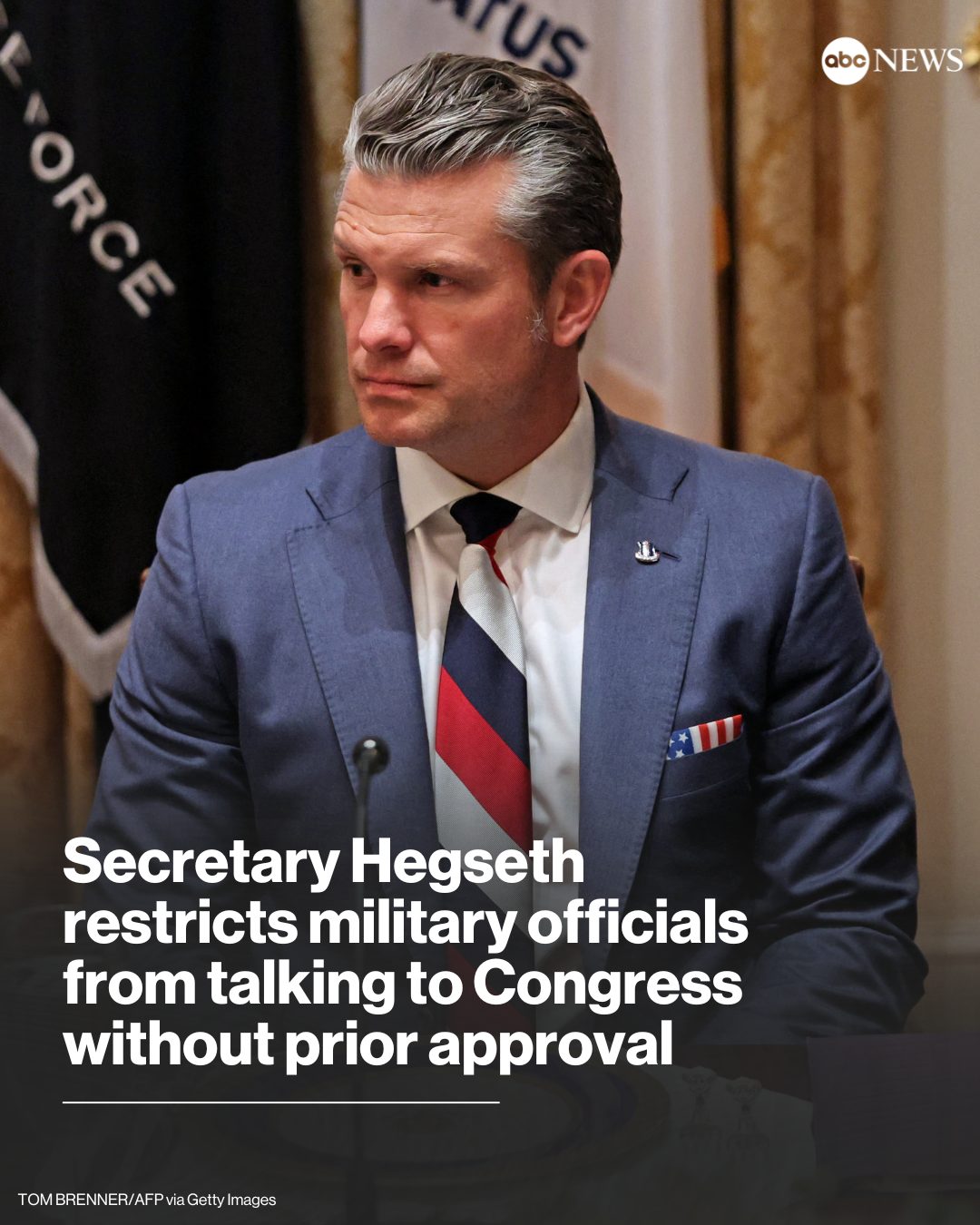 ABC - Secretary Pete Hegseth is mandating that personnel can no longer ...