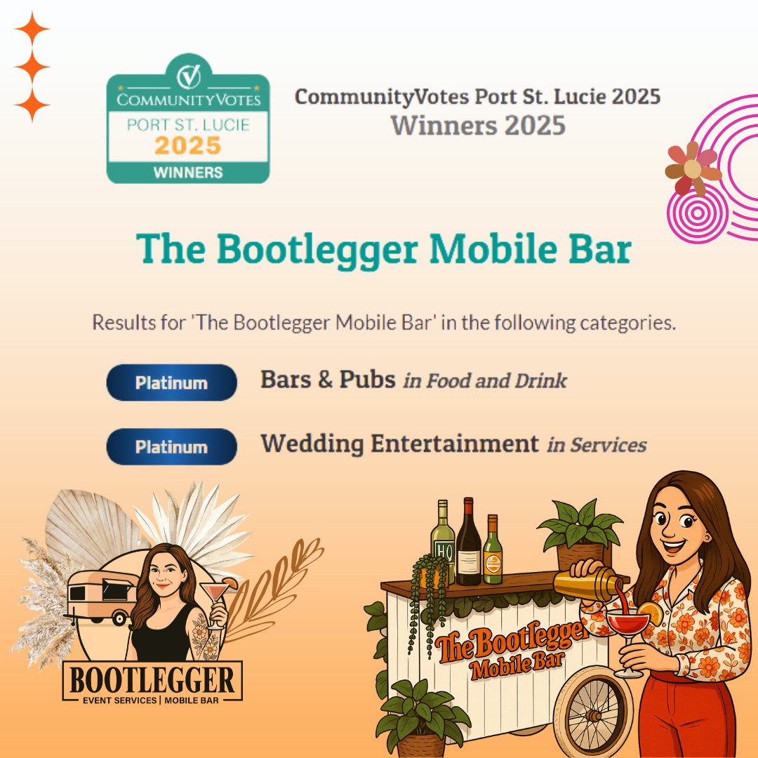 🍸 We Did It — Platinum Times... - The BootLegger Mobile Bar | Facebook