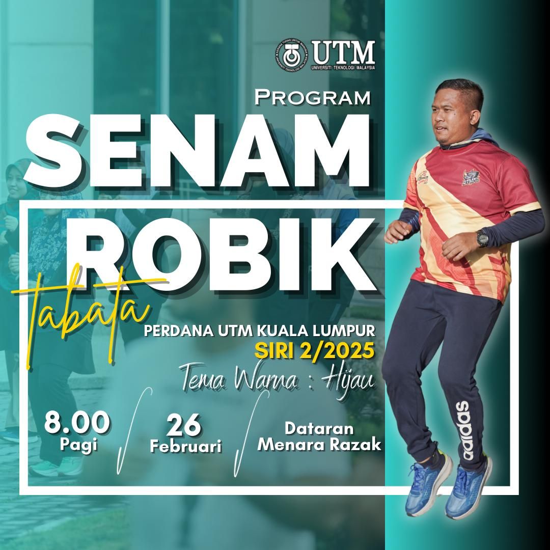 Universiti - Program Sihat Lestari UTMKL Senamrobik sebelum Ramadhan 😇 ...