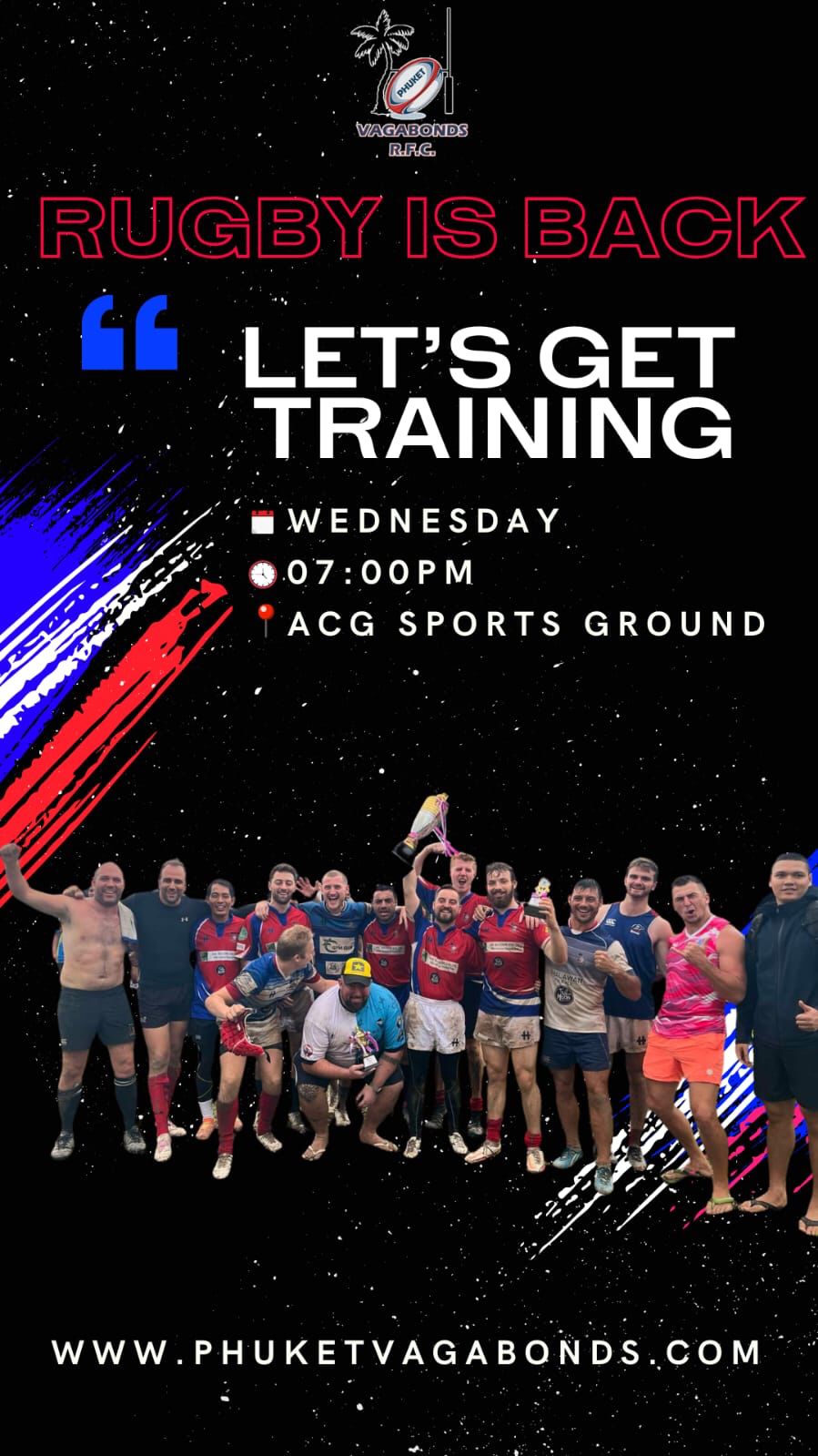 Phuket Vagabonds Rugby | Vagabonds open rugby training | Facebook