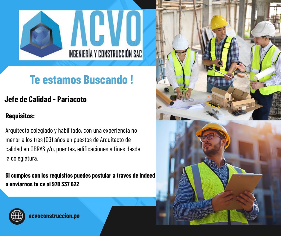 ACVO Ingeniería y Construcción SAC | San Juan de Lurigancho