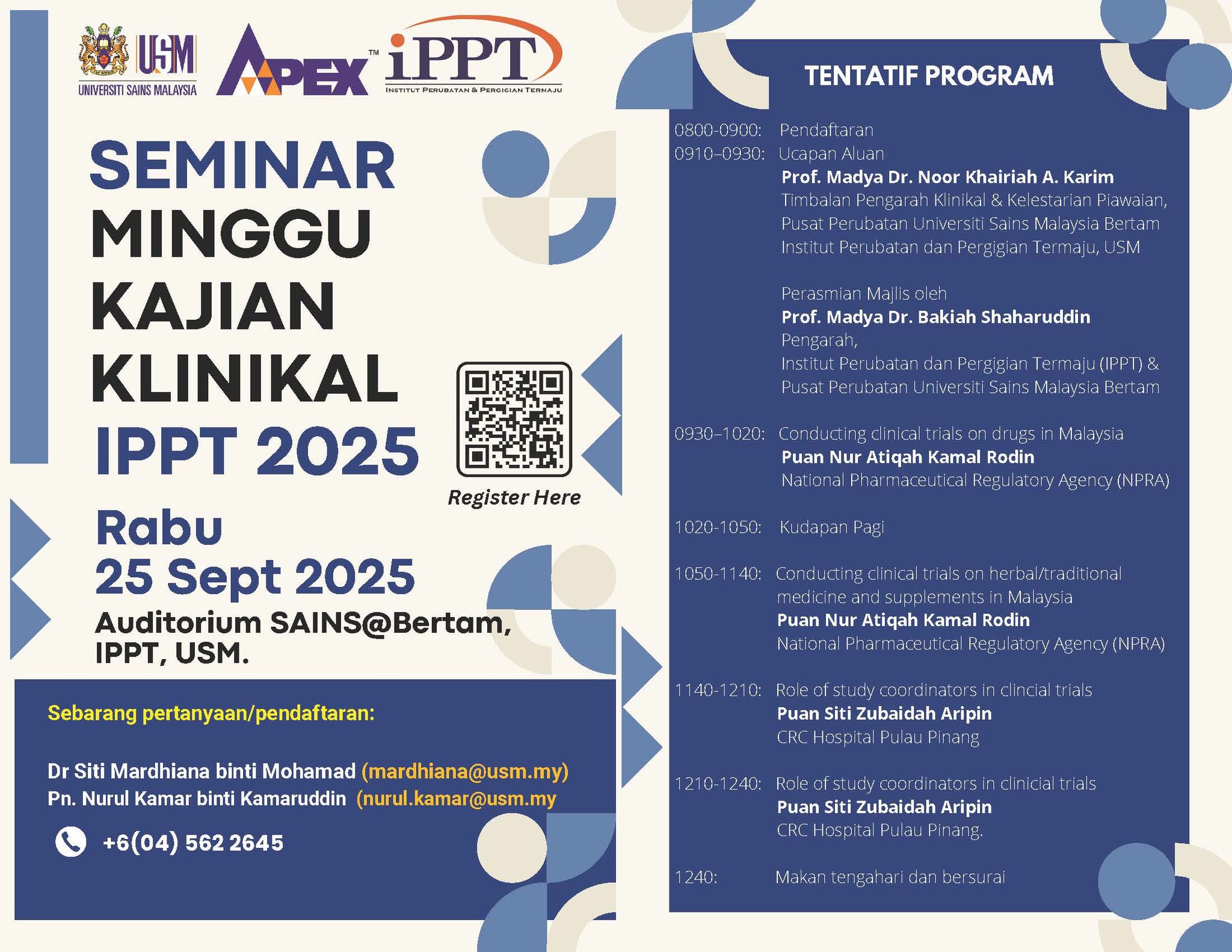 Advanced... - Advanced Medical and Dental Institute, USM