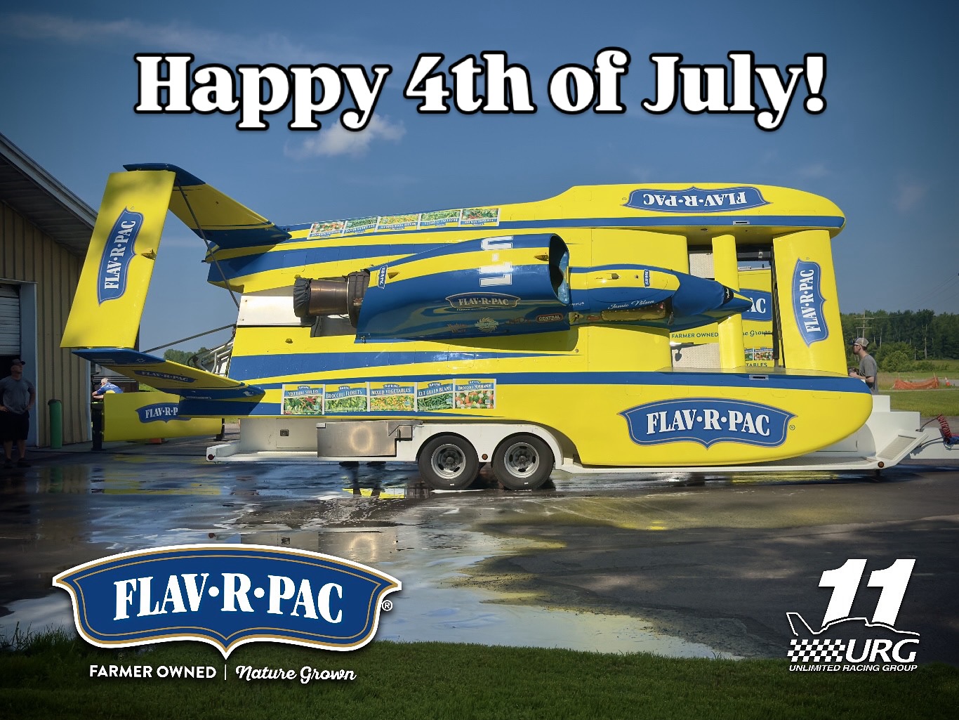 U-11 - Happy 4th of July! On the riverfront waiting to put the Miss ...