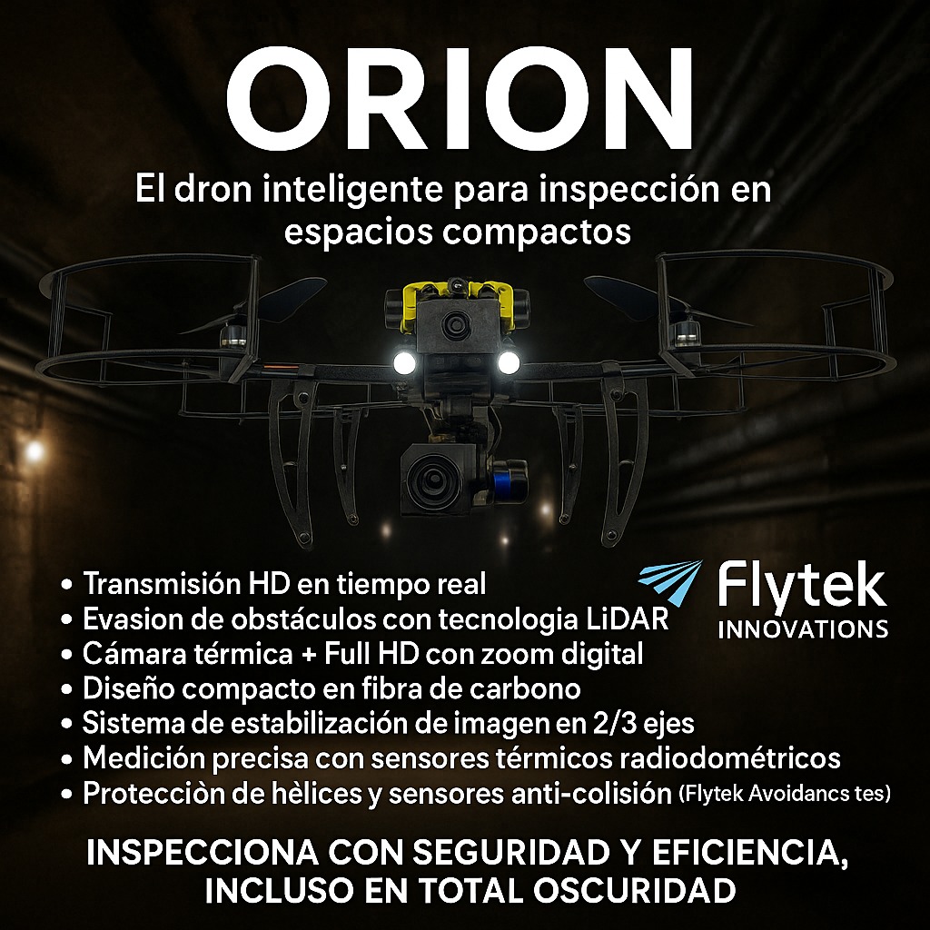 Flytek - 🚀 ORION de Flytek INNOVATIONS El dron inteligente para ...