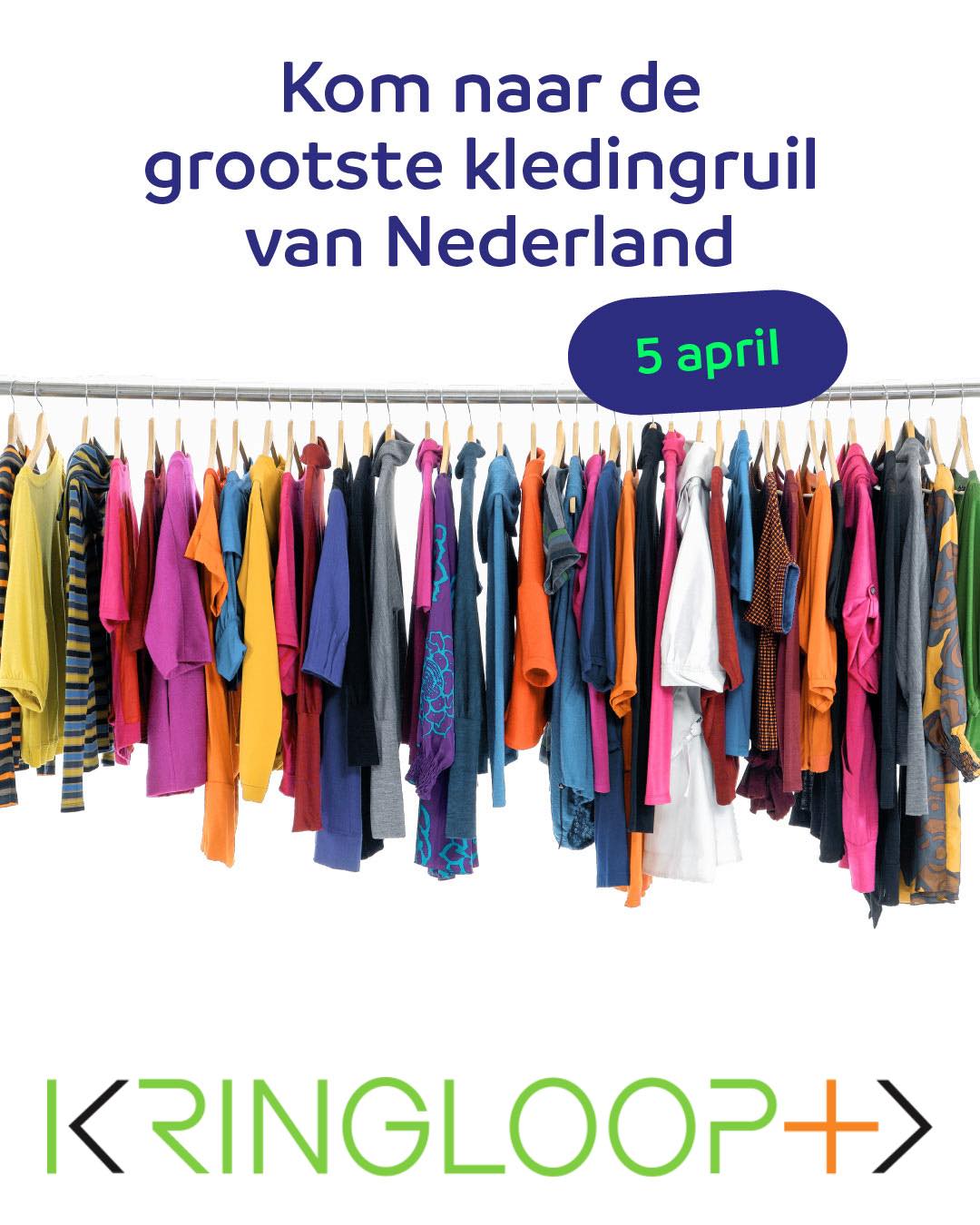 Kringloop - Doe mee met de grootste kledingruil van Nederland! 👕♻️ Op 5 ...