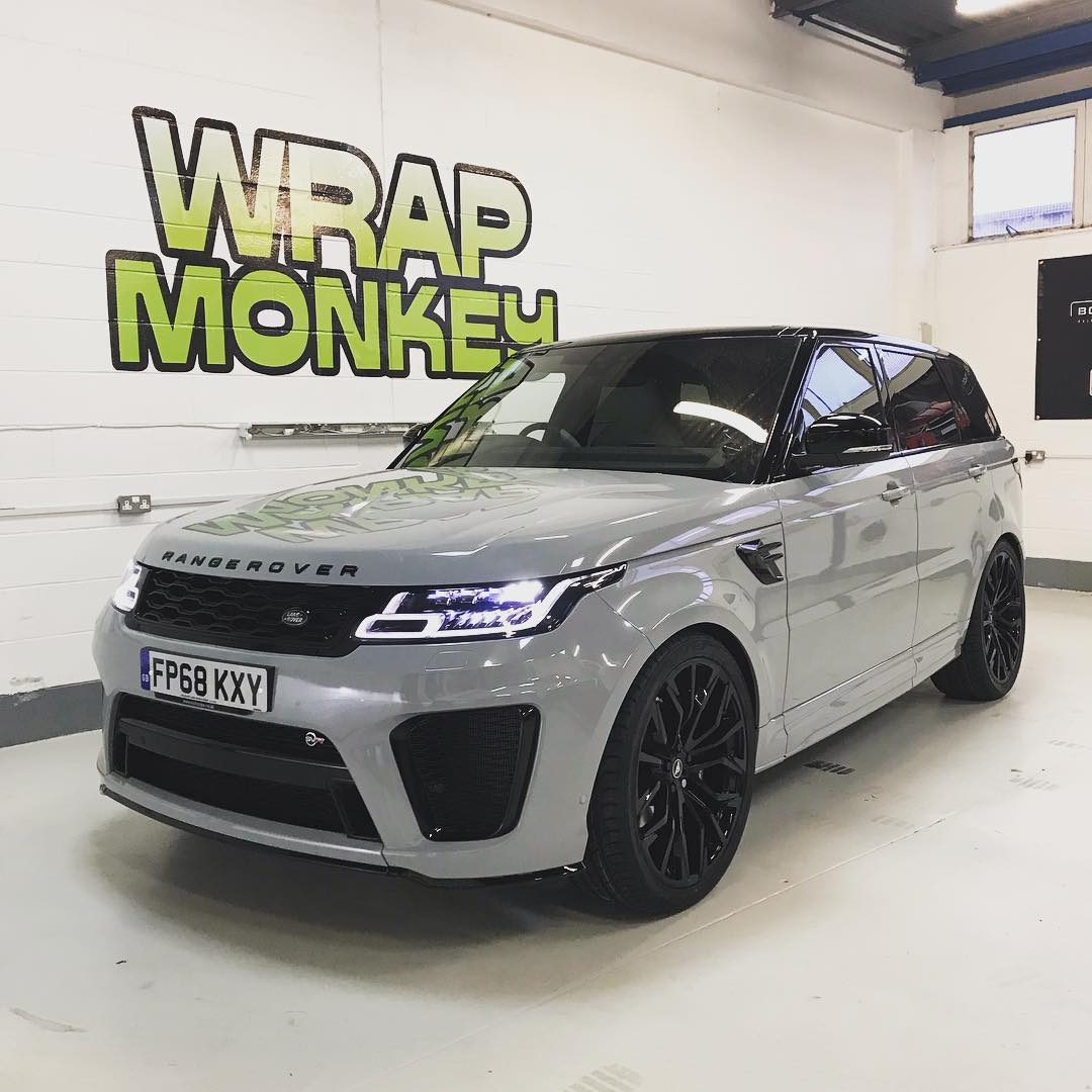 Brand New Range Rover SVR... - Wrap Monkey Vehicle Wrapping