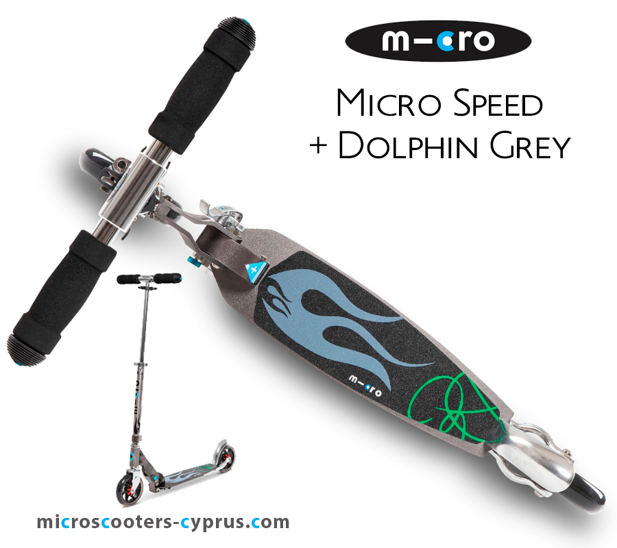 MICRO - Micro Speed+ Dolphin Grey For ages 7 and up – built for speed ...