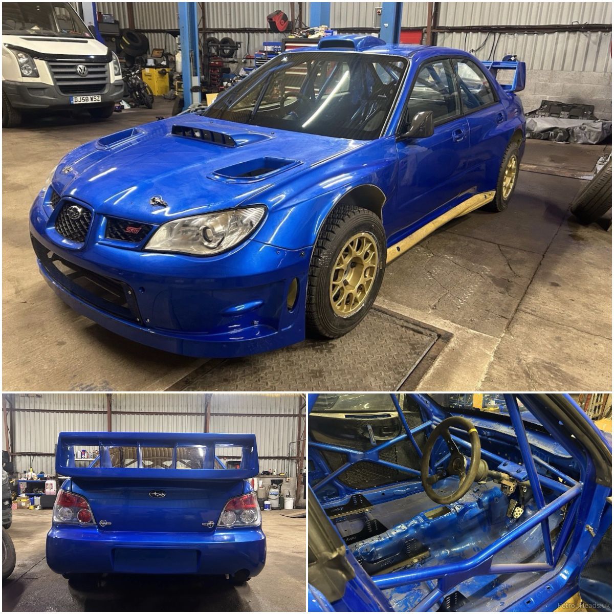 Modified - For sale: Subaru Impreza WRC S12b Recreation Project. Link ...