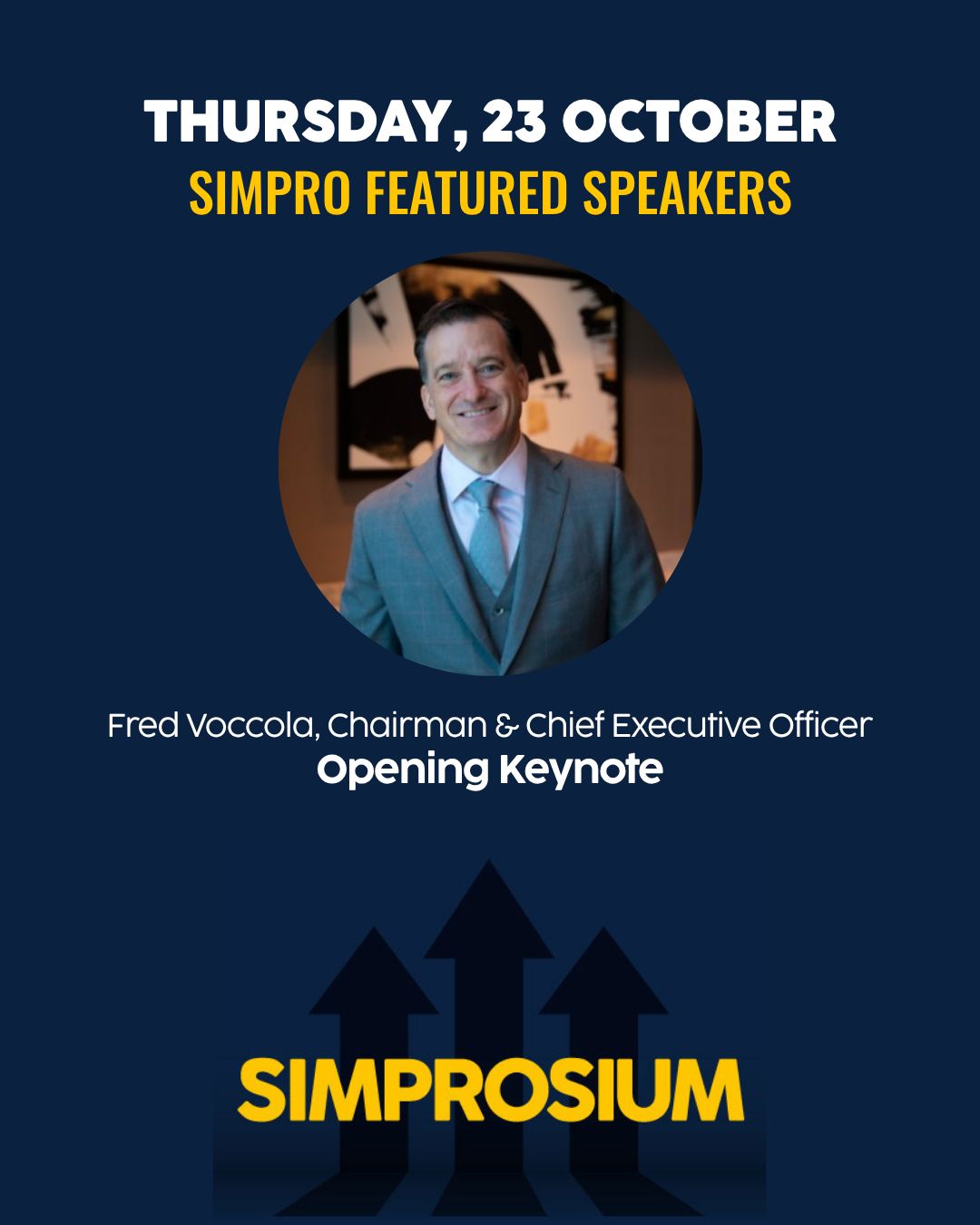 Simpro - 🎤 Don’t miss the Opening Keynote at #Simprosium! Join Fred ...