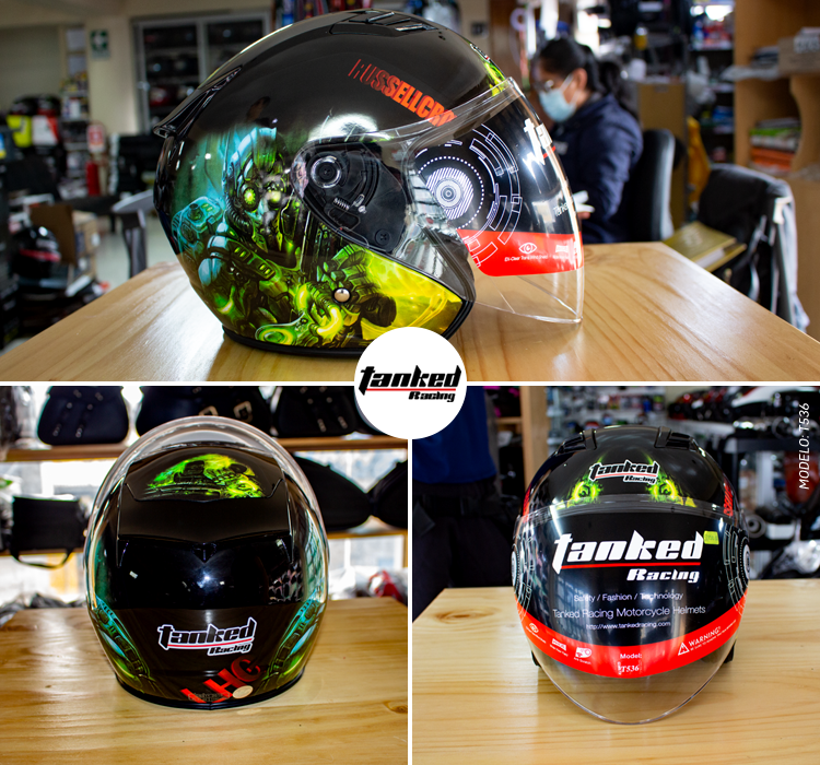 Nuevos Modelos y Colores Cascos... - Tanked Racing Peru