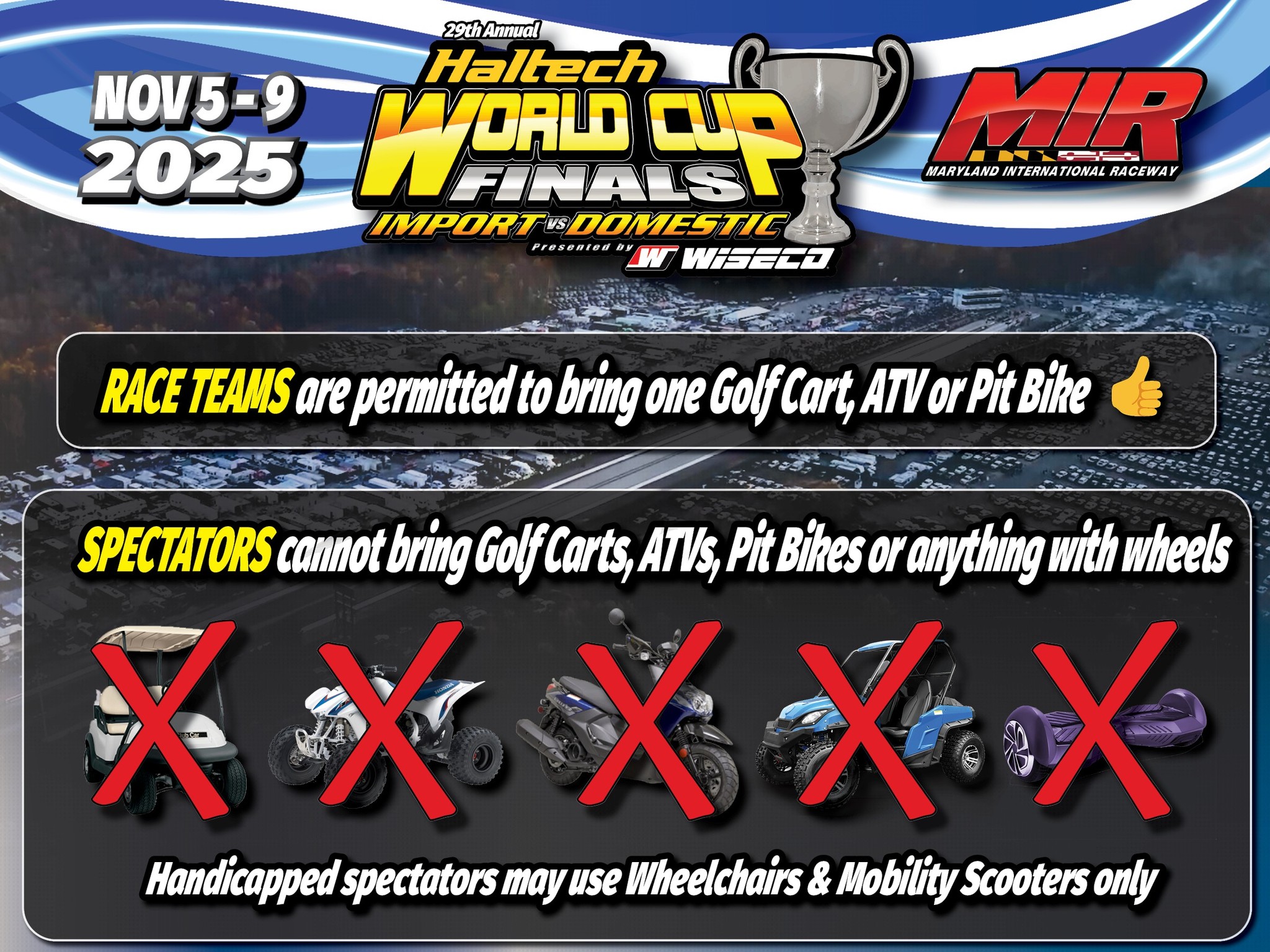 Spectators are not... - Maryland International Raceway | Facebook