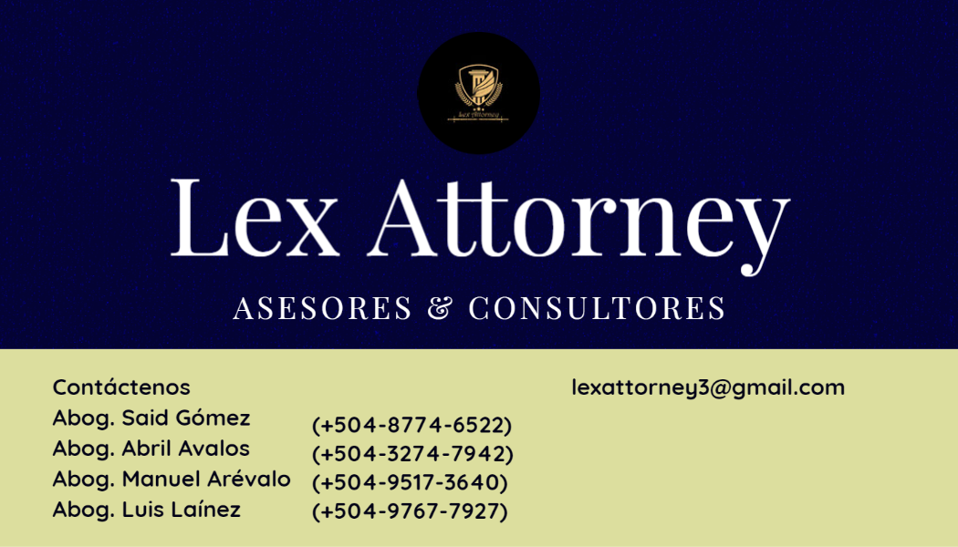 Lex Attorney Asesores y Consultores | Tegucigalpa