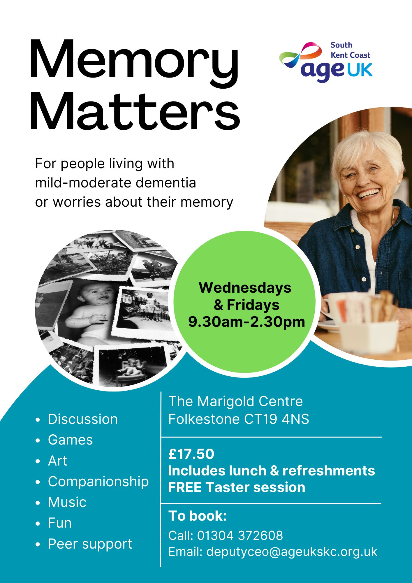 🧠💬 New Memory Matters Group! 💬🧠... - Age UK South Kent Coast | Facebook