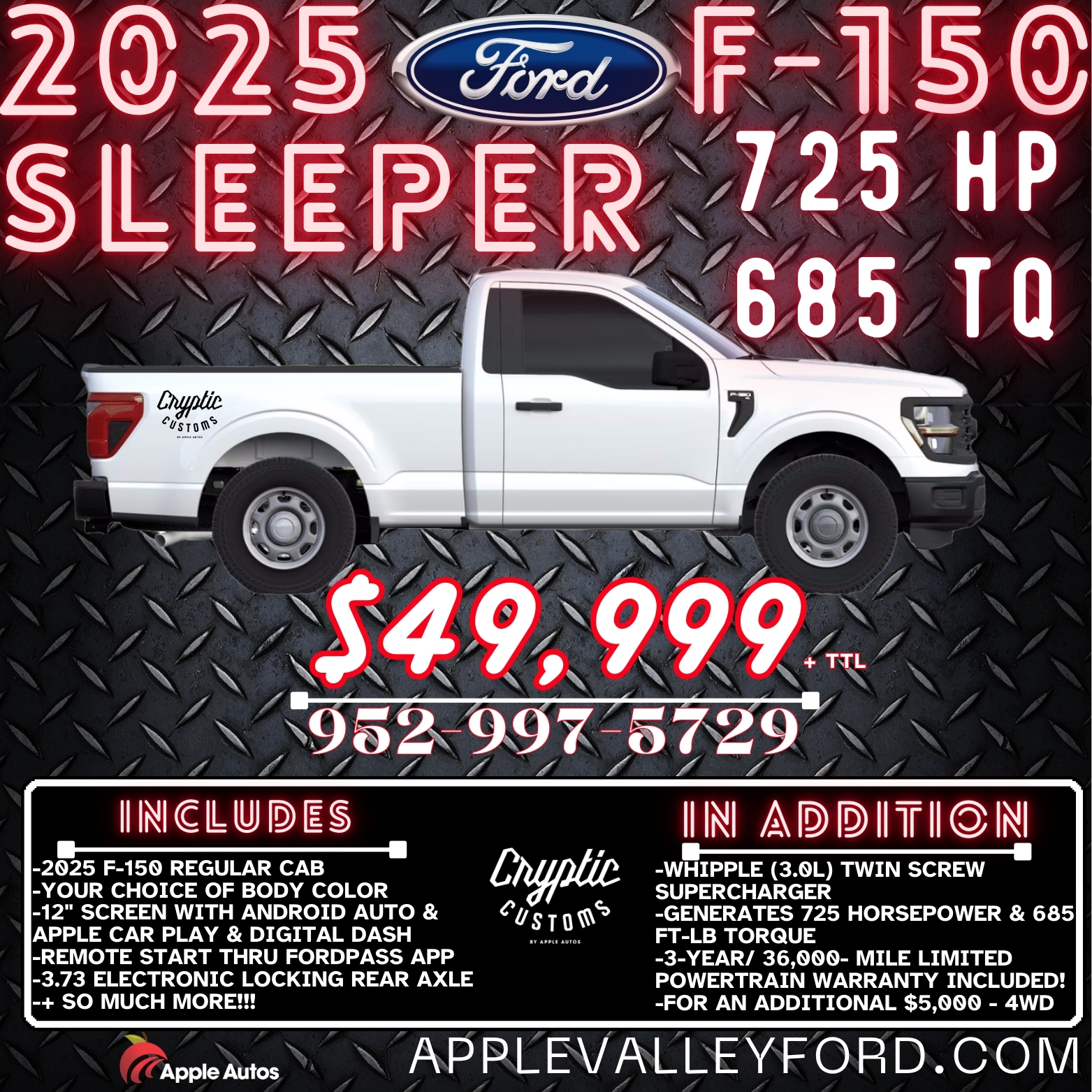 🚨 SLEEPER DEAL OF THE YEAR 🚨 The... - Apple Ford Shakopee | Facebook