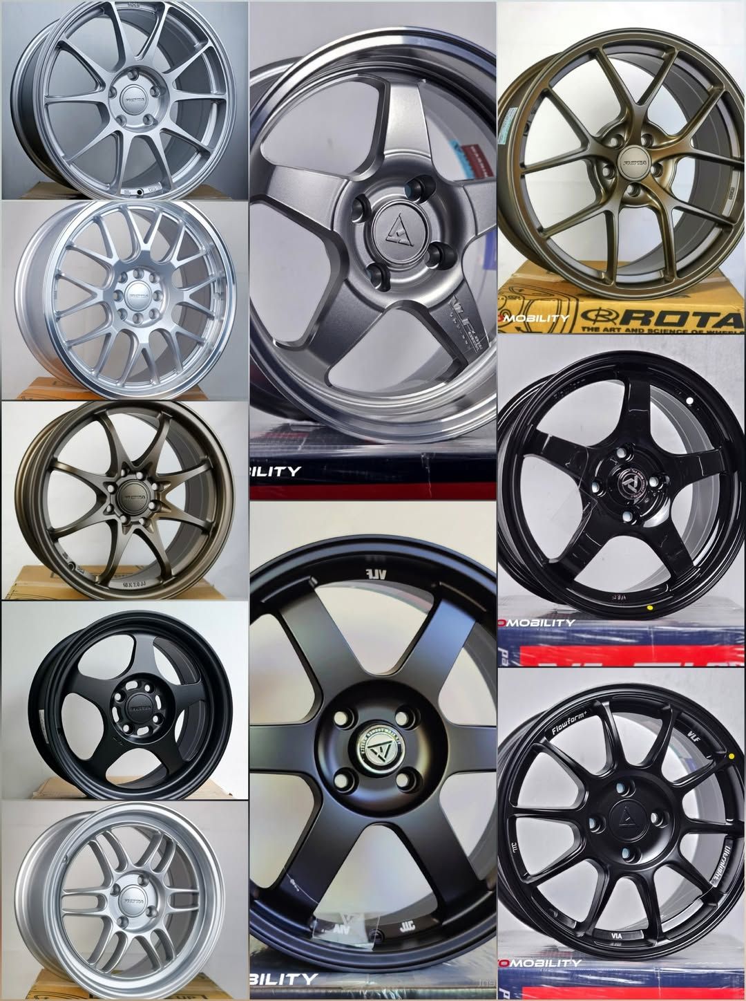 VERSUS STRATAGIA VOUGE Size: 19 x 8J PCD: 5 - 114.3 Offset +35