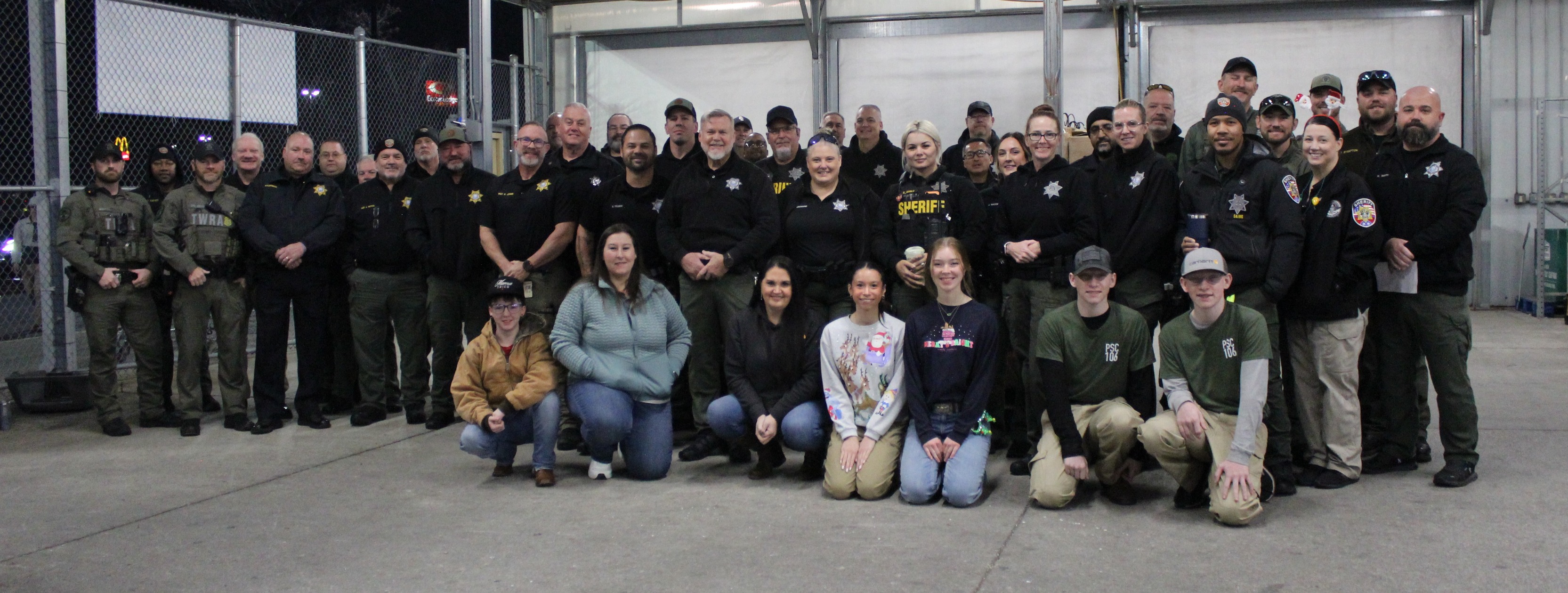 Rutherford - Helping with the Shop with the Sheriff event were from ...