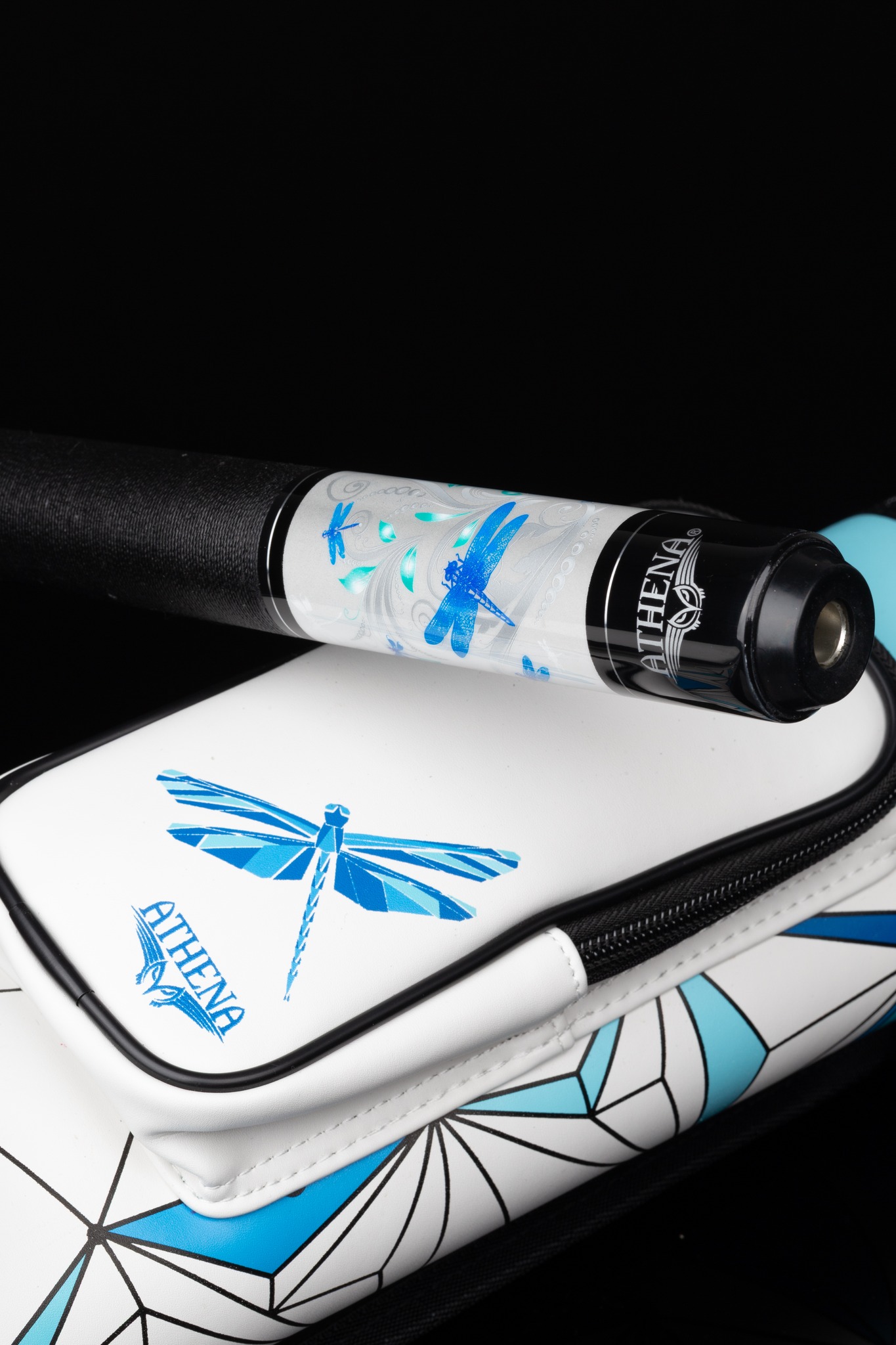 Meucci Pool Cue Case Athena ATHC10 Hard Pool Cue Case - Holds 2 