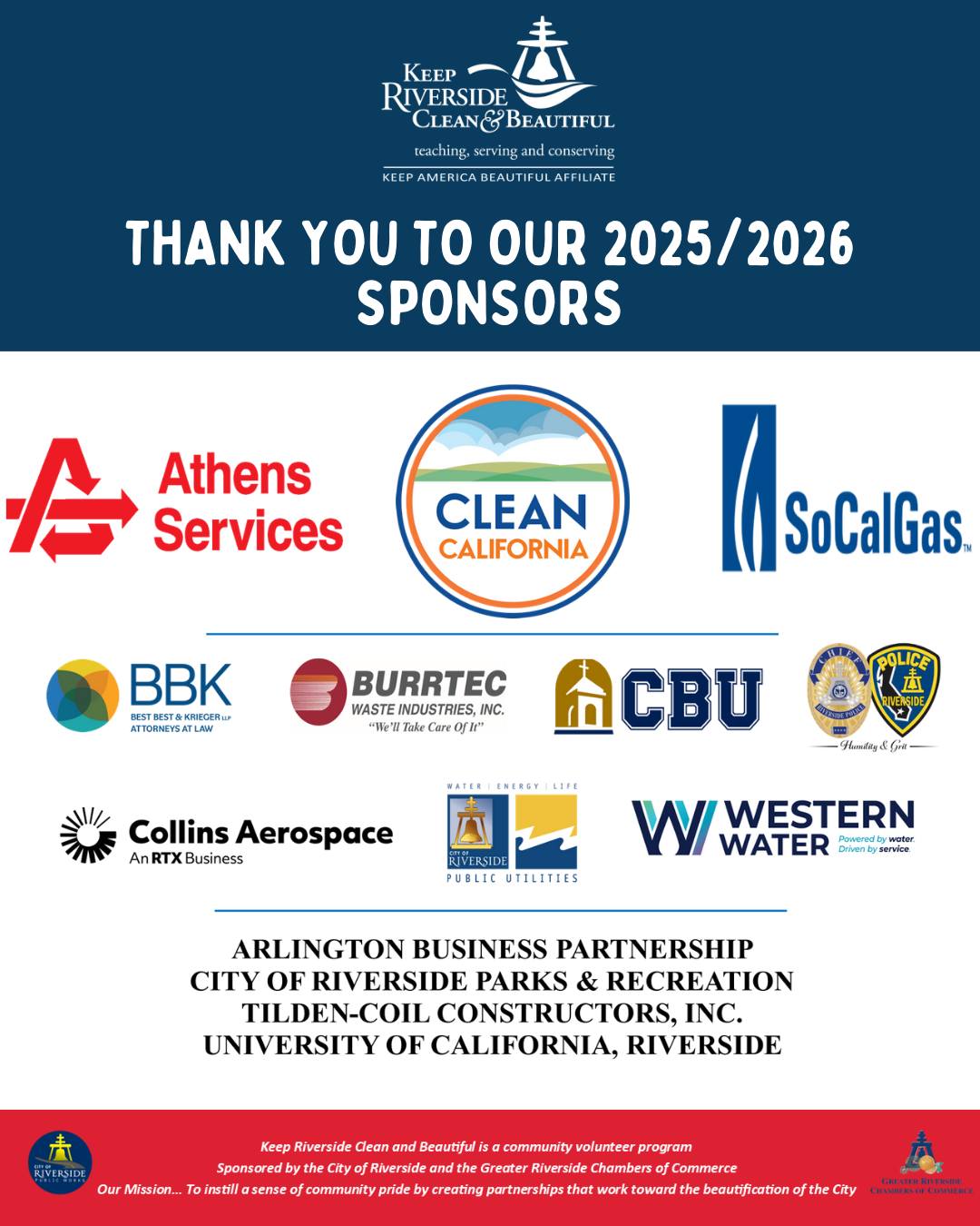 Keep Riverside Clean & Beautiful (KRCB) | Riverside CA