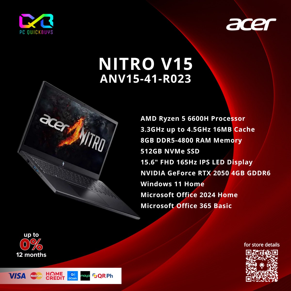 PC Quickbuys PH - 🔥 Game with Confidence on the ACER NITRO... | Facebook