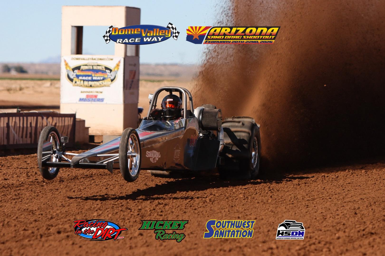 World - DOME VALLEY RACEWAY 2026 Arizona Sand Drag Shootout Heads-Up Q3 ...