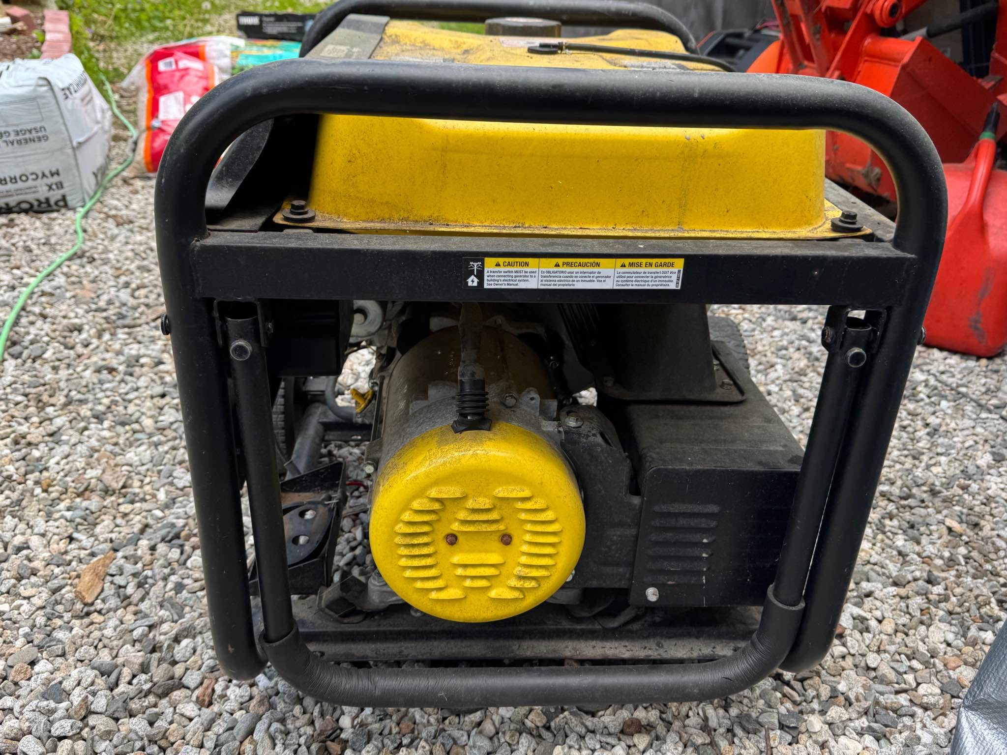 Champion 9000 dual fuel generator - Miscellaneous Tools - Portland ...