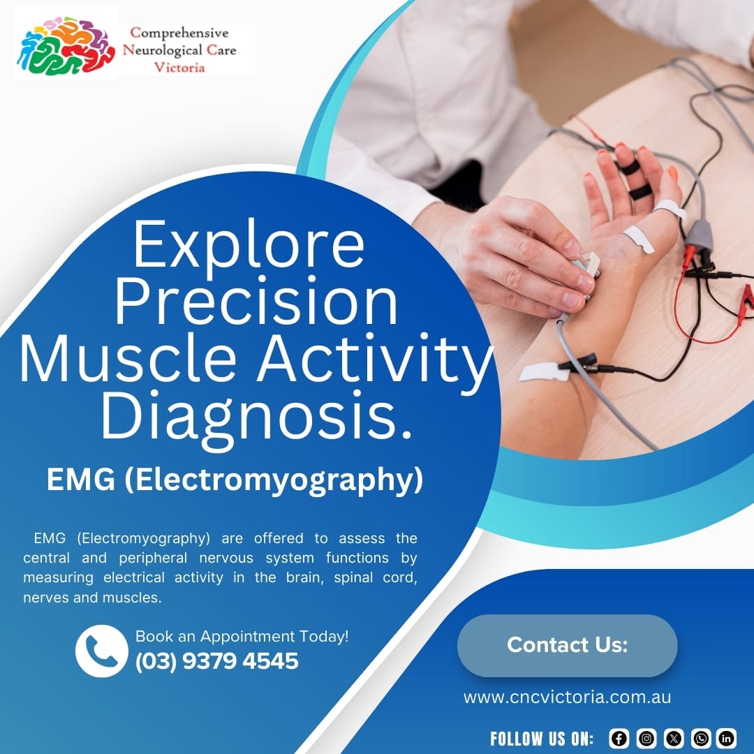 CNC - ⚡ Explore Precision Muscle Activity Diagnosis with EMG! ⚡ ...