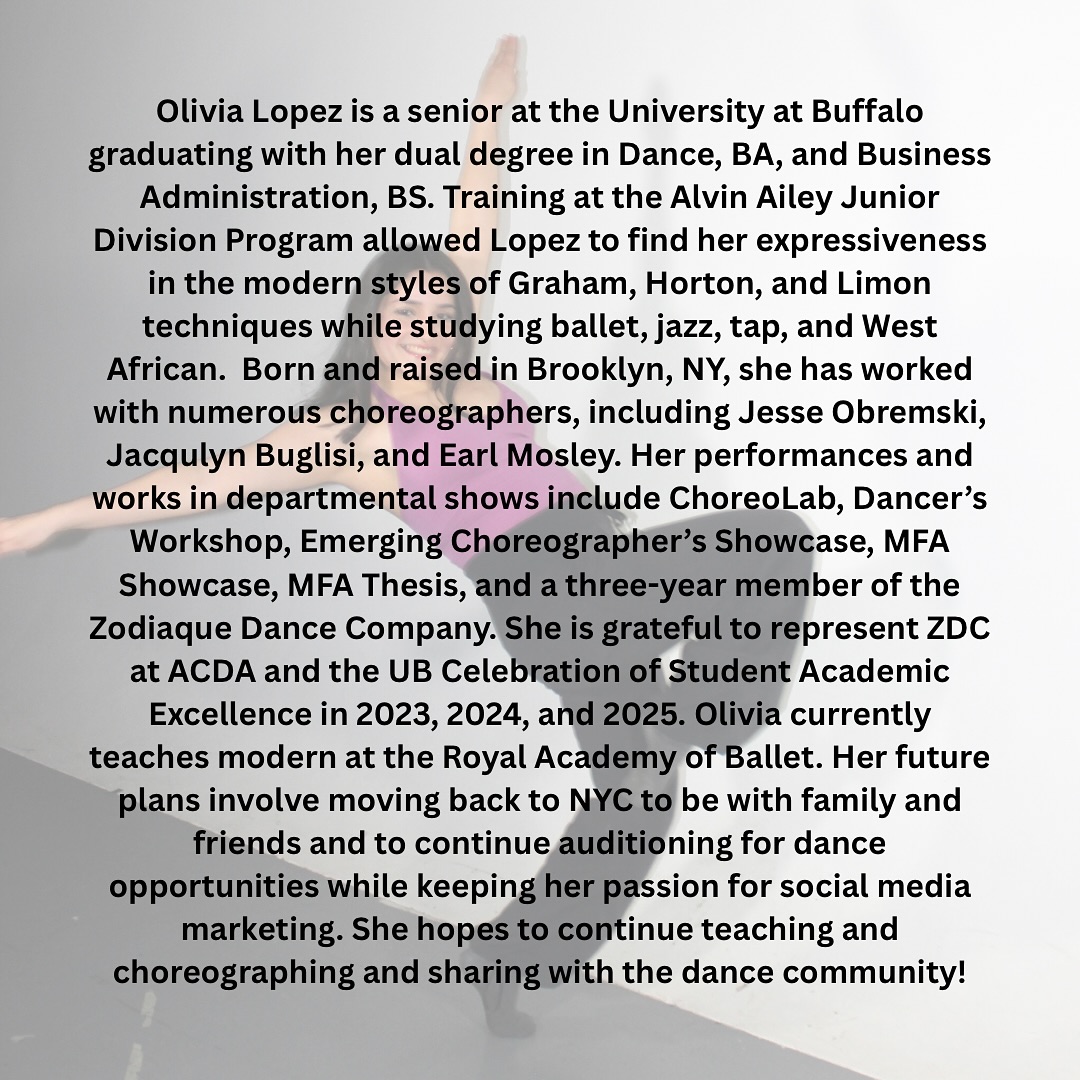 The University at Buffalo Dance Program | Buffalo NY