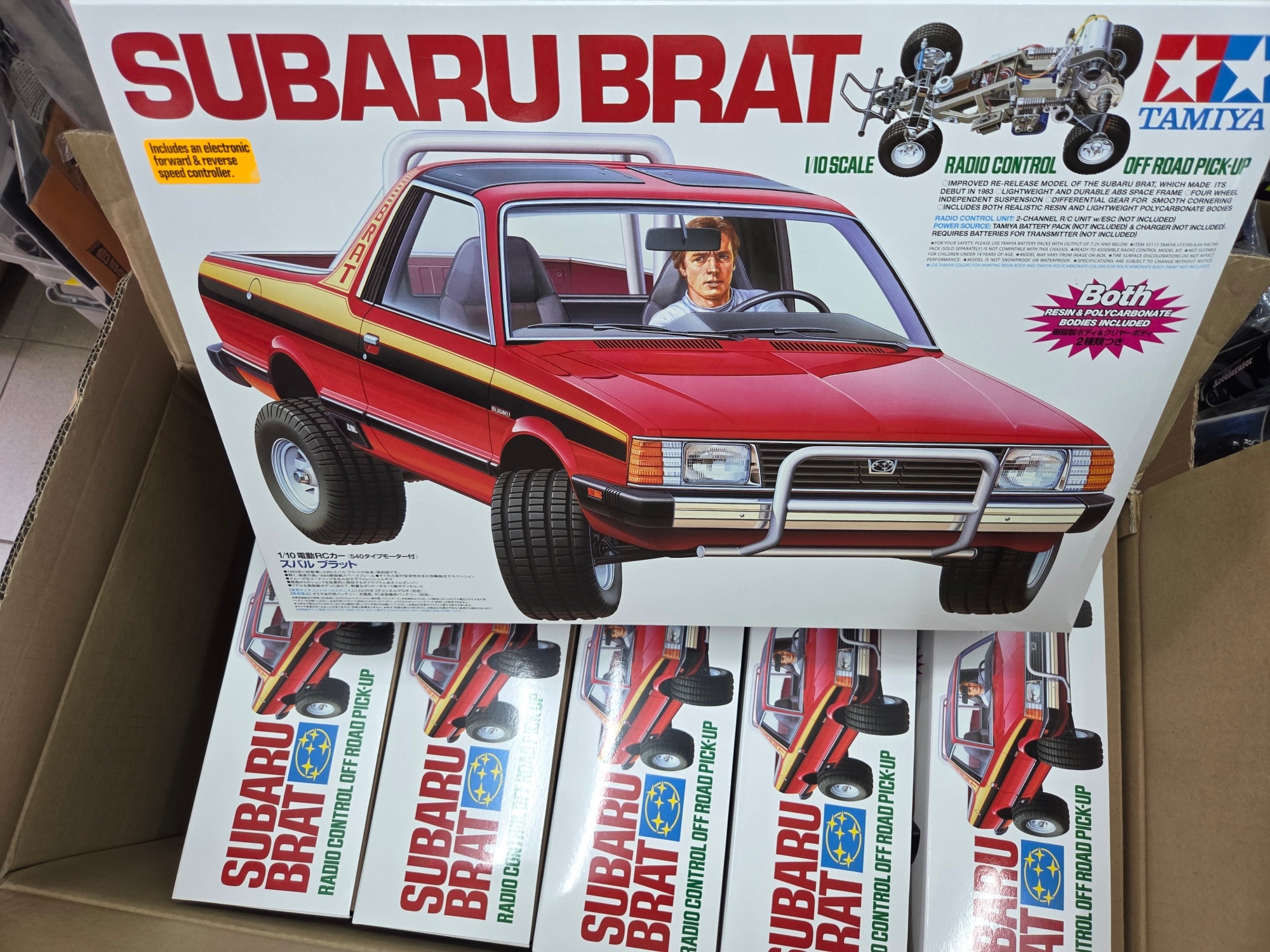 🎉New Arrivals🥳🤩 Tamiya 58384 SUBARU BRAT🛻🛻🛻 🛻 1/10RC スバル