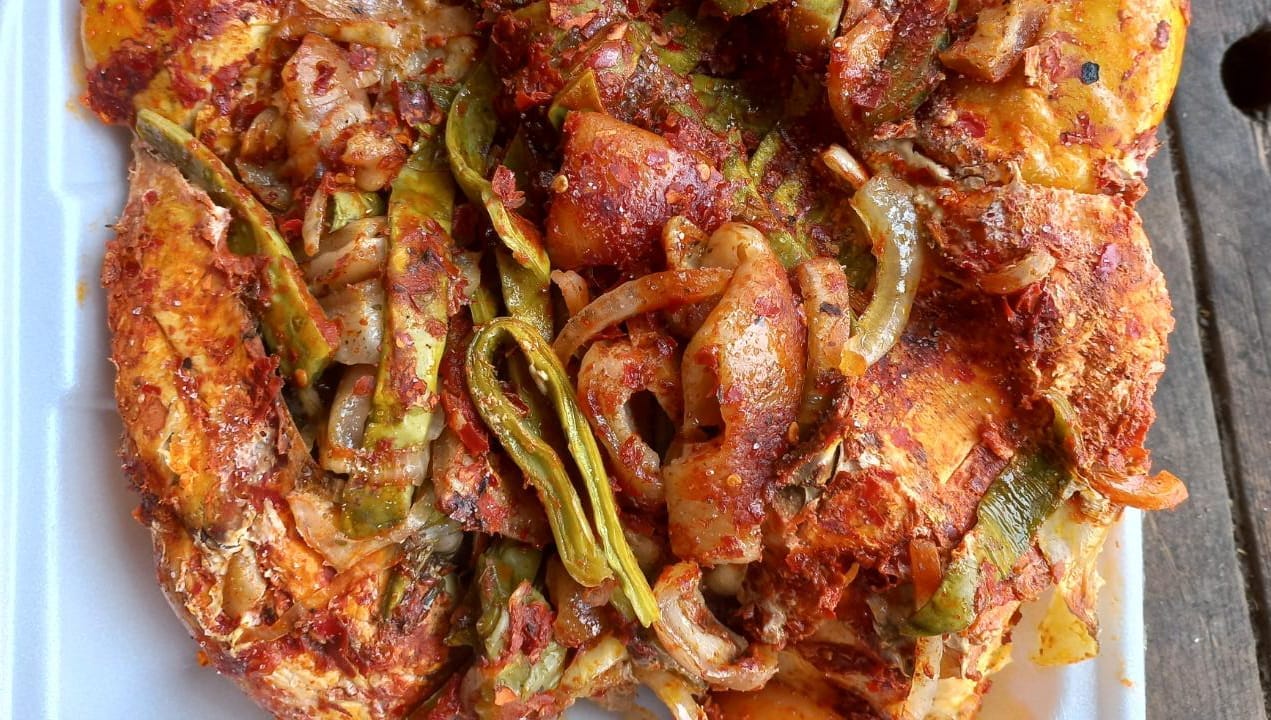 Pollos en barbacoa 